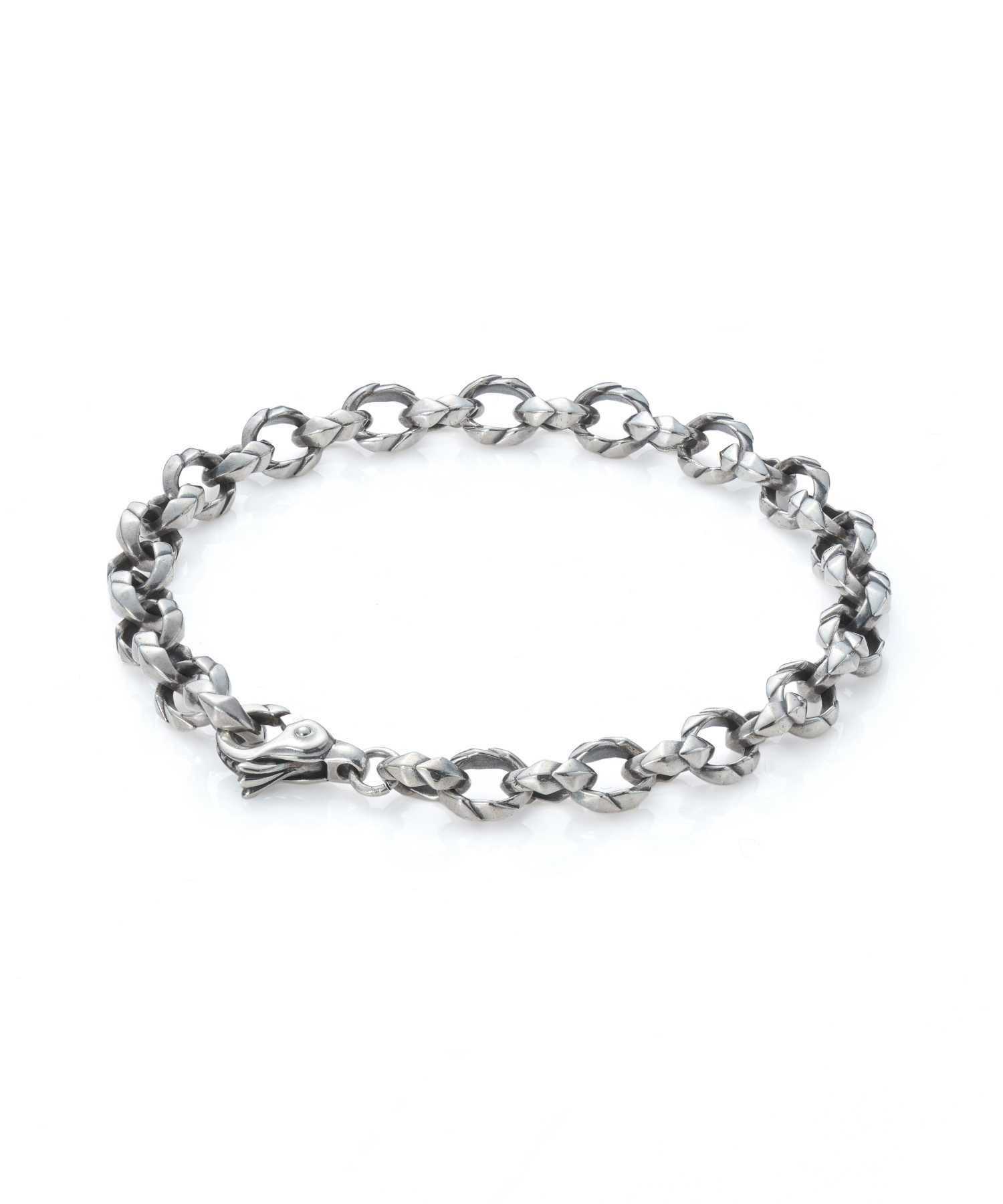 ミディアムタテガミブレスレット/シルバー925