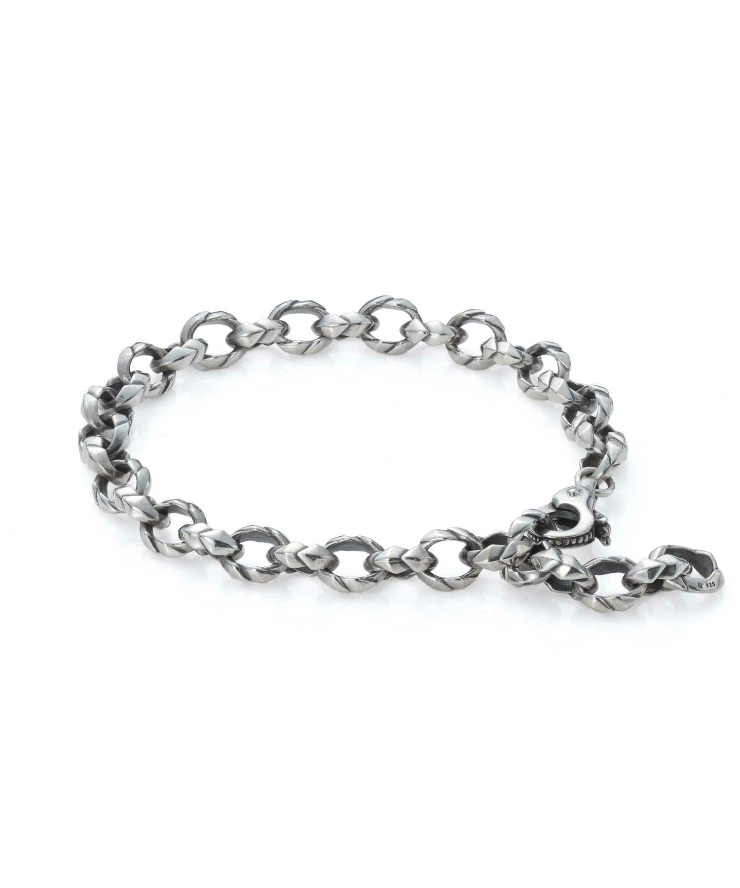 ミディアムタテガミブレスレット/シルバー925