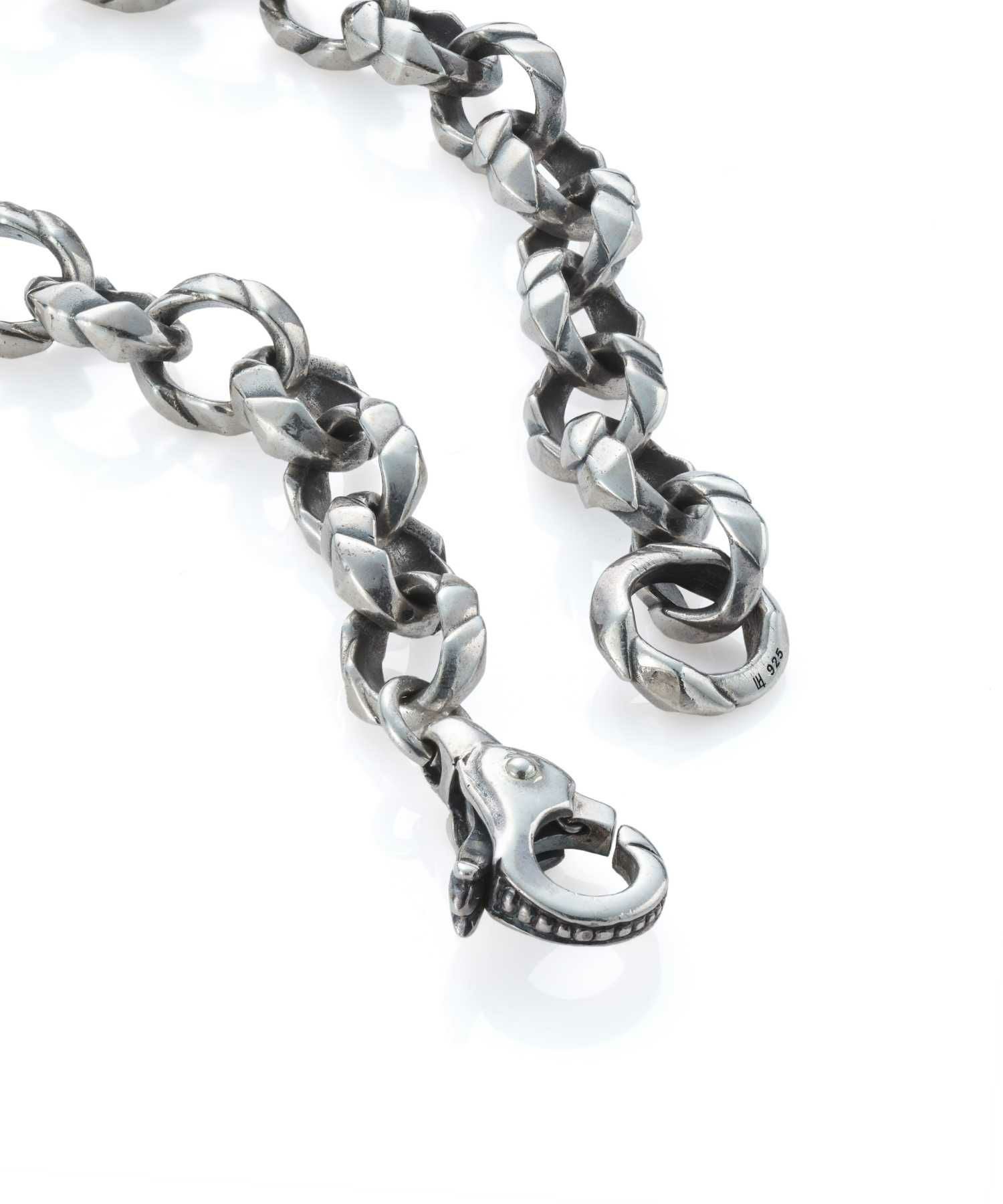 ミディアムタテガミブレスレット/シルバー925