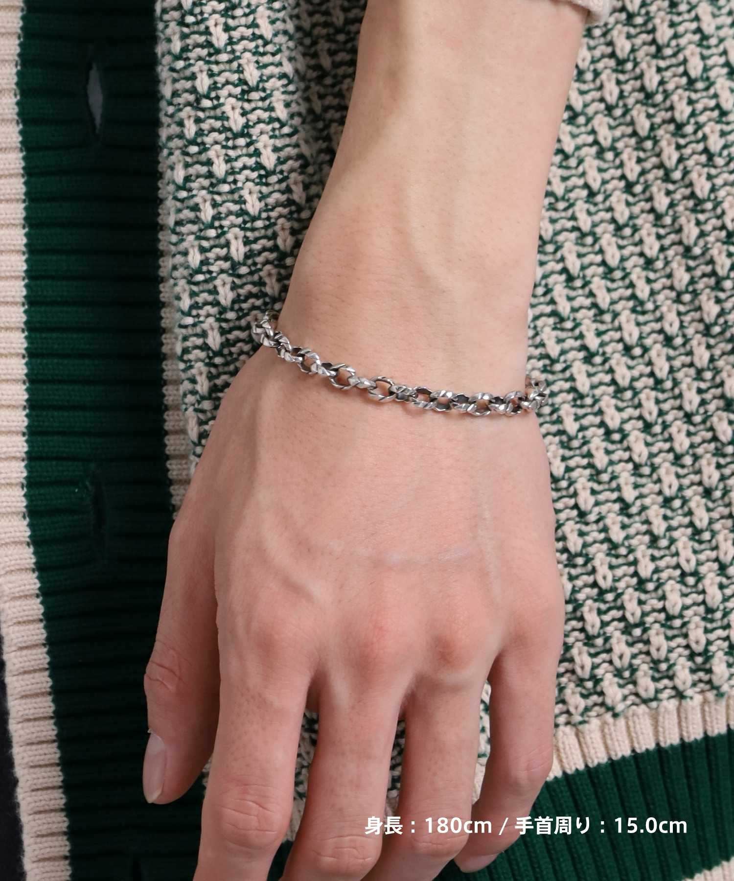 HOWL”ミディアムタテガミブレスレット/シルバー925 | LION HEART STORE