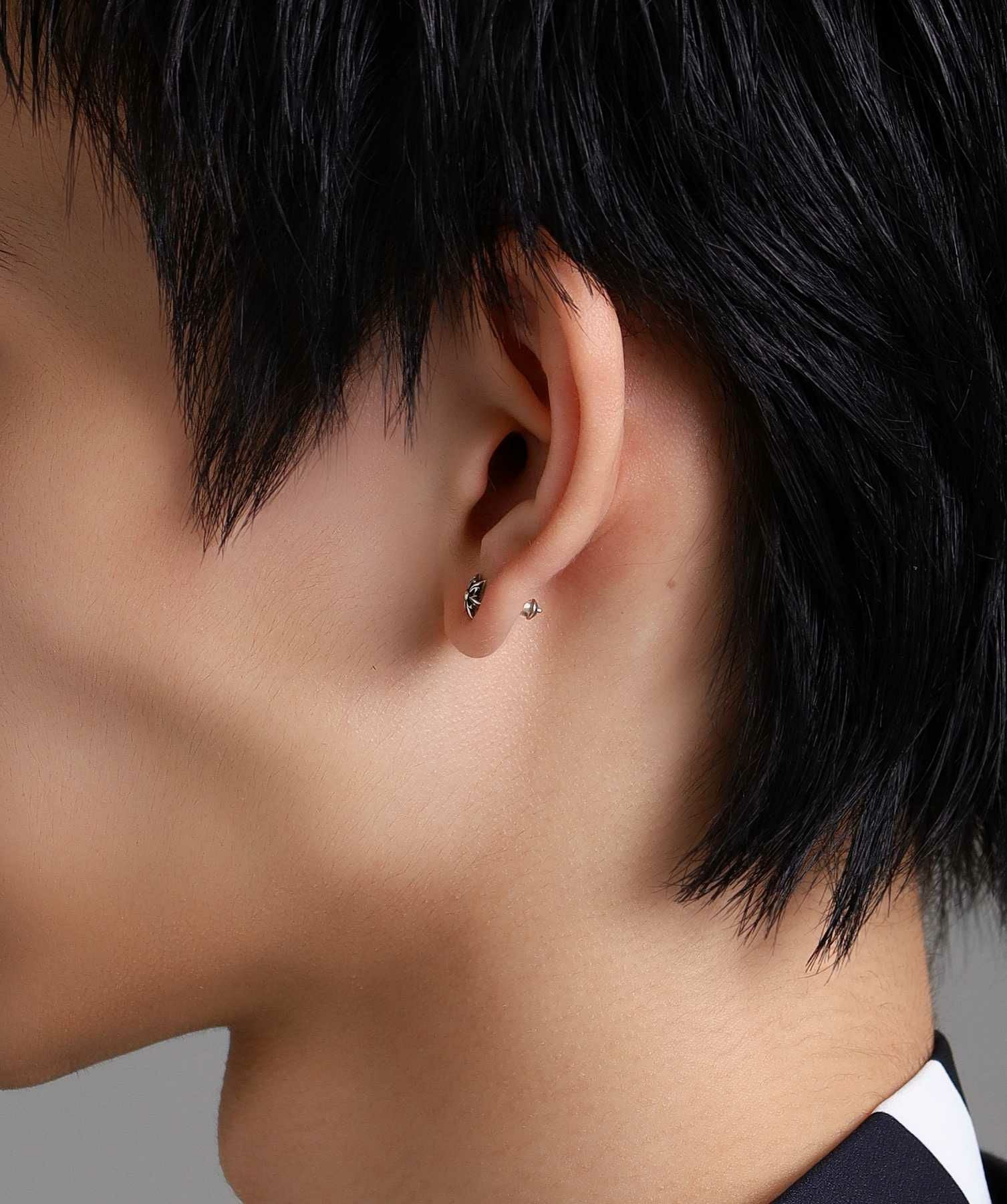 ヘキサグラムスターピアス/シルバー925