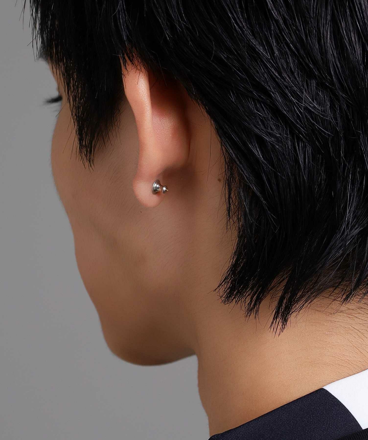 ヘキサグラムスターピアス/シルバー925