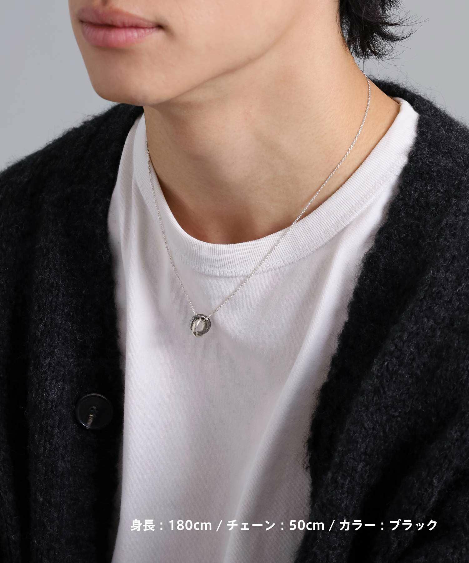 HAWAIIAN”ブルームダブルリングネックレス/シルバー925 | LION HEART