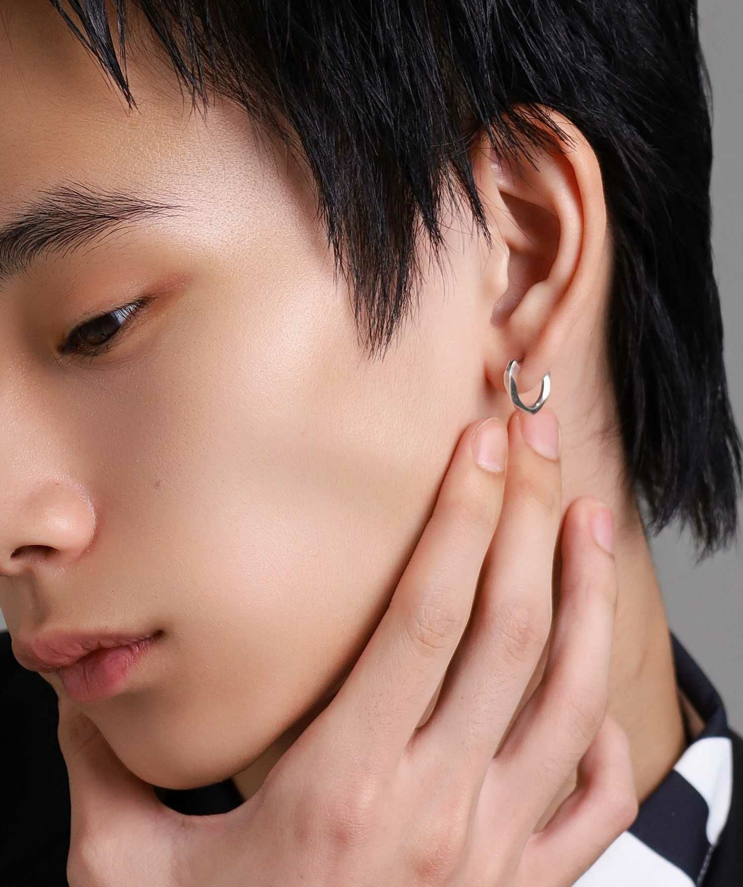 LION HEART シルバーピアス クロッシングピアス/リトルフラグメント/シルバー925 | LION HEART