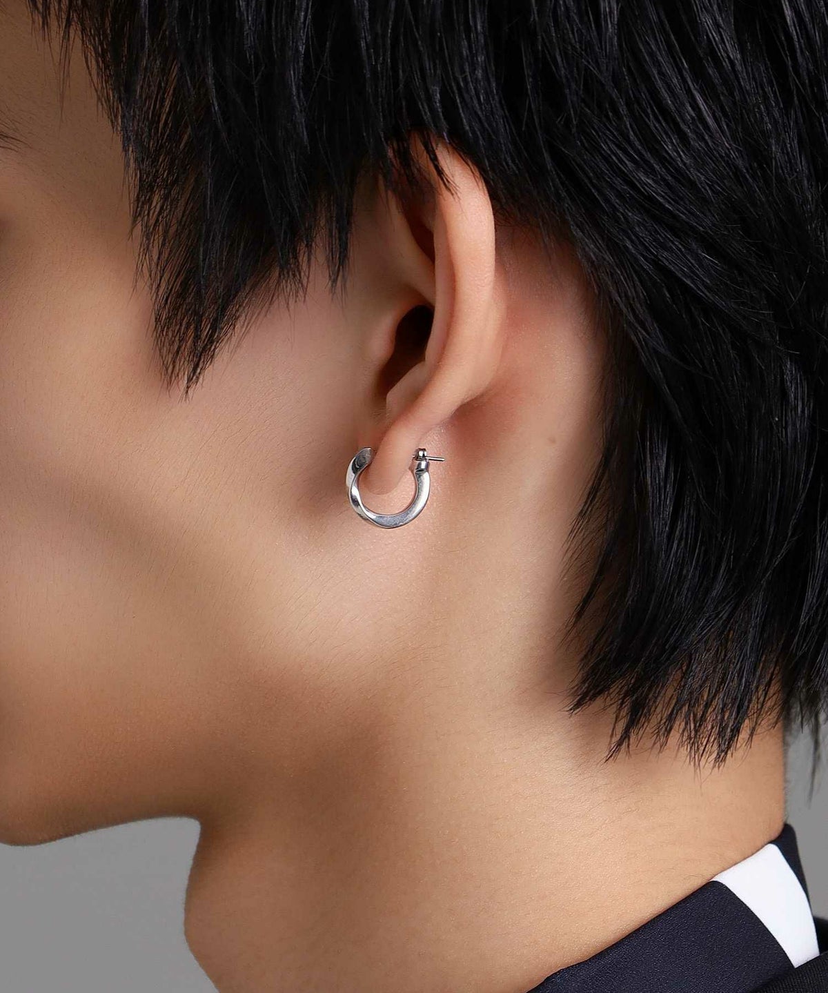 クロッシングピアス/プレイングツイスト/シルバー925