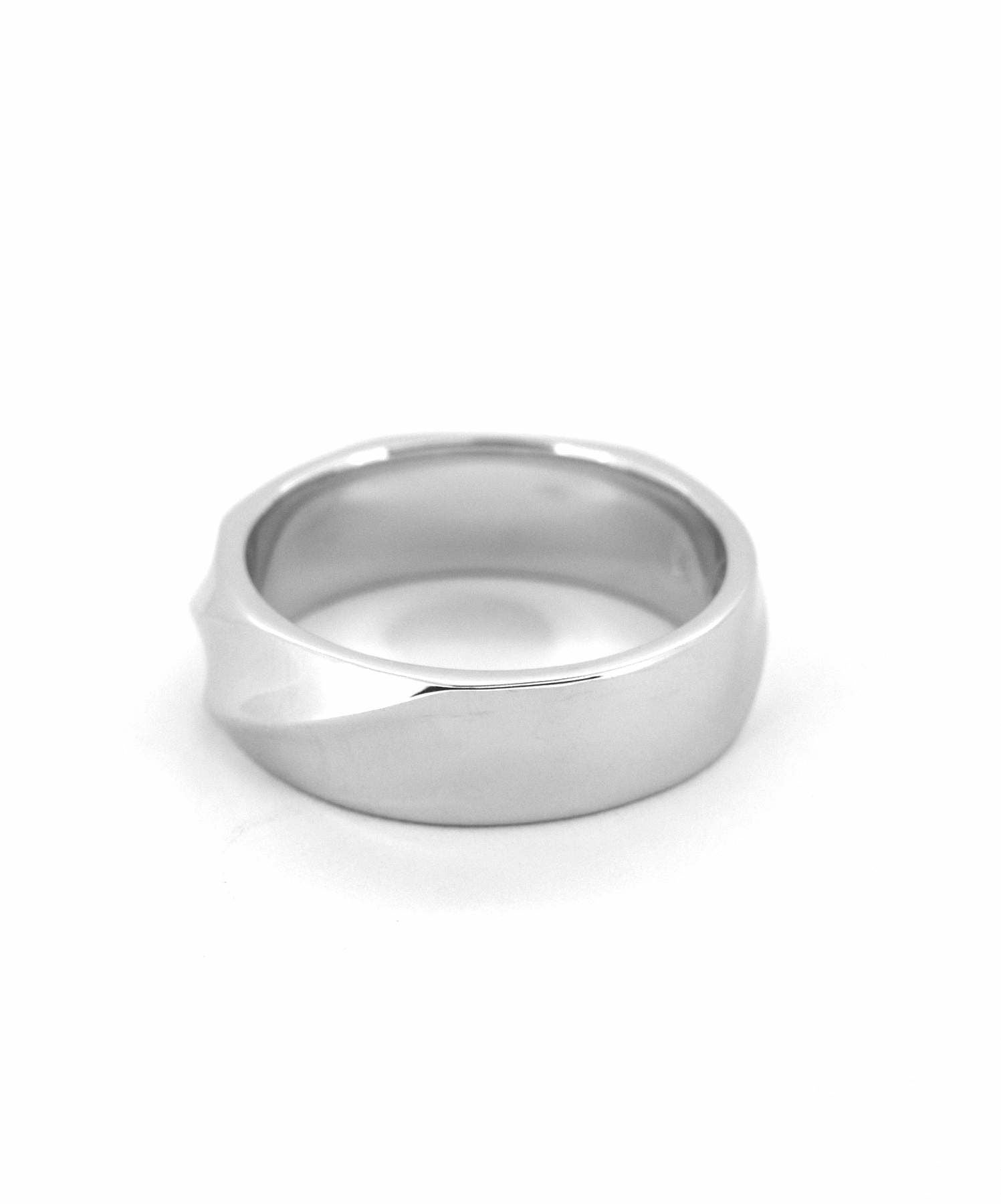 for Gift”ツイストテクスチャーリング（6mm幅）/シルバー925 | LION