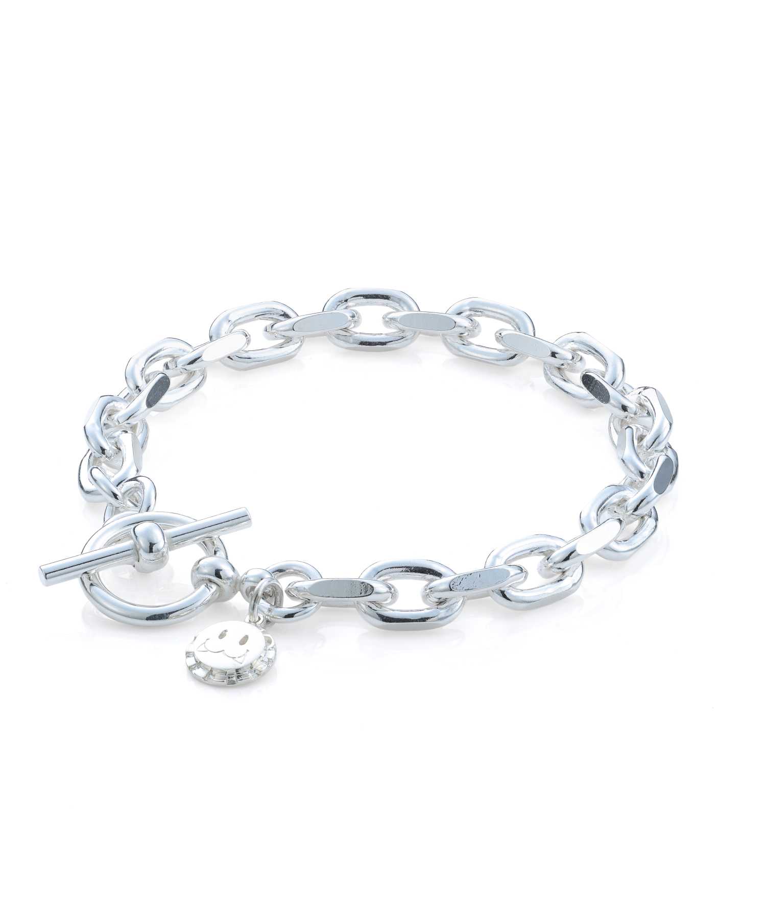 サイドカットチェーンブレスレット/シルバー925