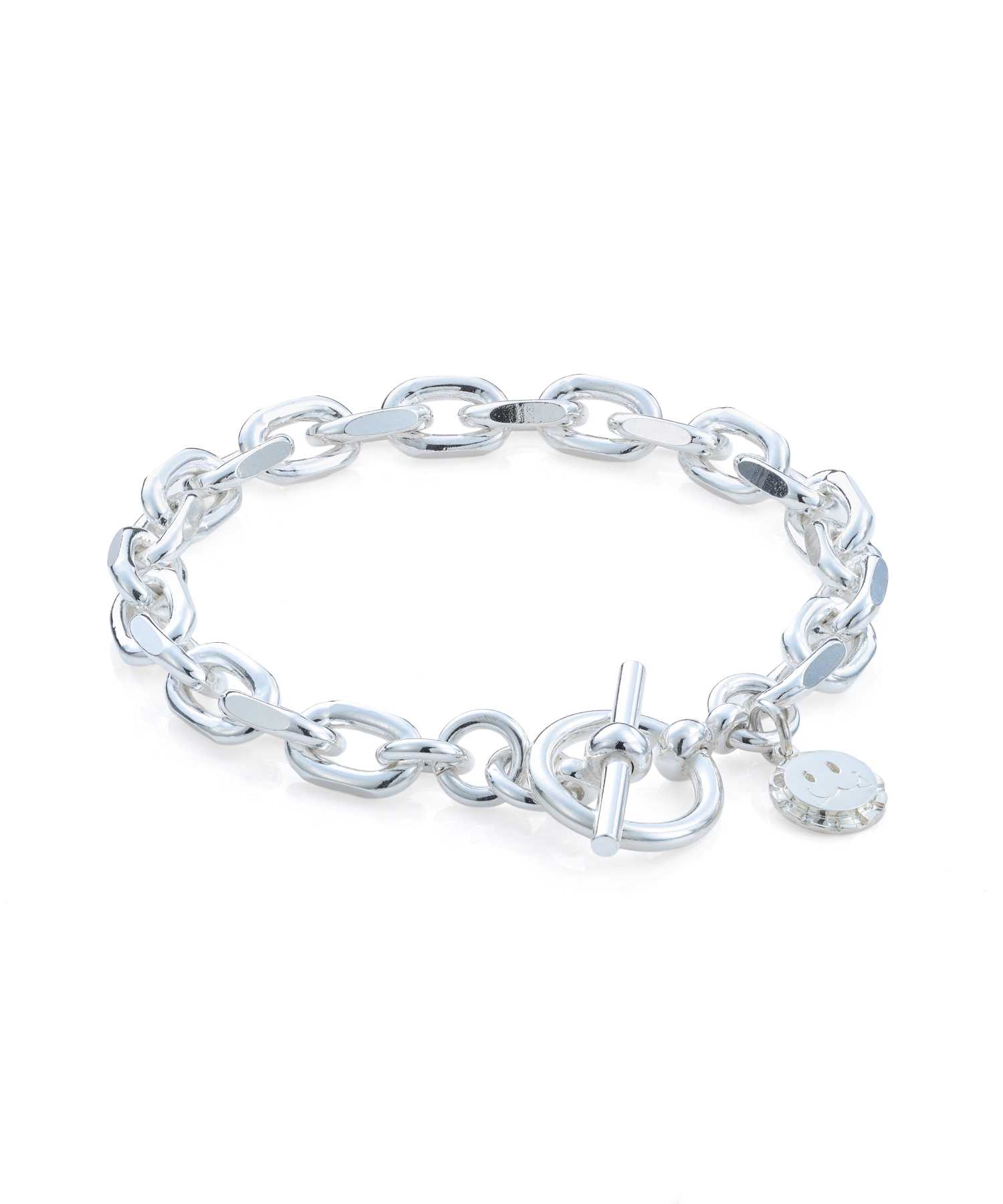 サイドカットチェーンブレスレット/シルバー925