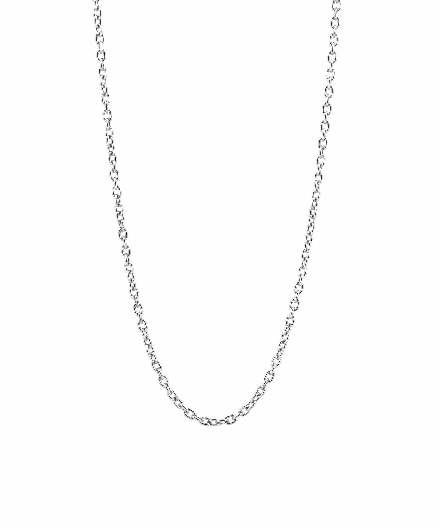 リファインドチェーンネックレス/0.1アズキ/シルバー925