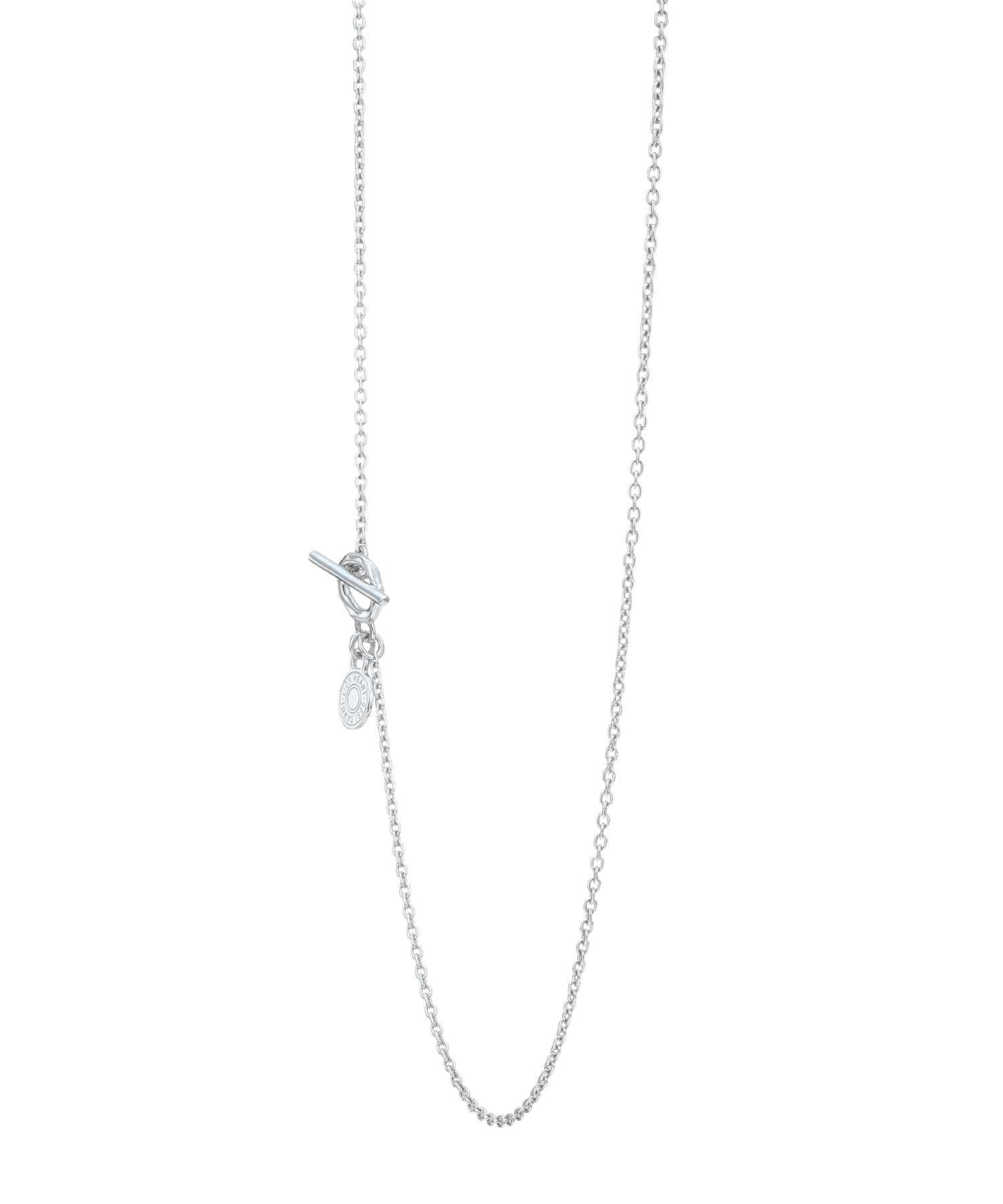 リファインドチェーンネックレス/0.1アズキ/シルバー925