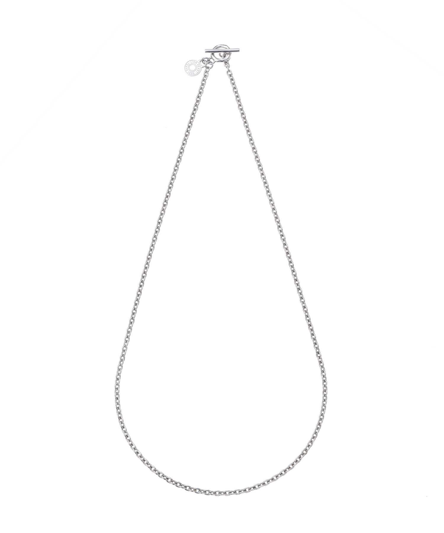 リファインドチェーンネックレス/0.3アズキ/シルバー925