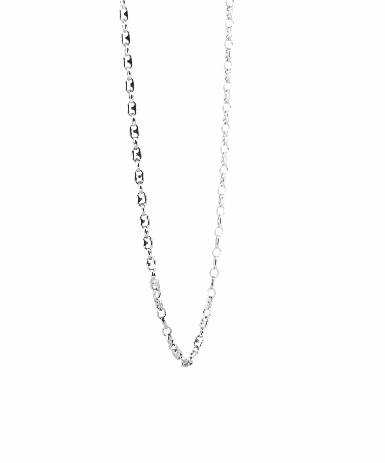 リファインドチェーンネックレス/マリン/シルバー925