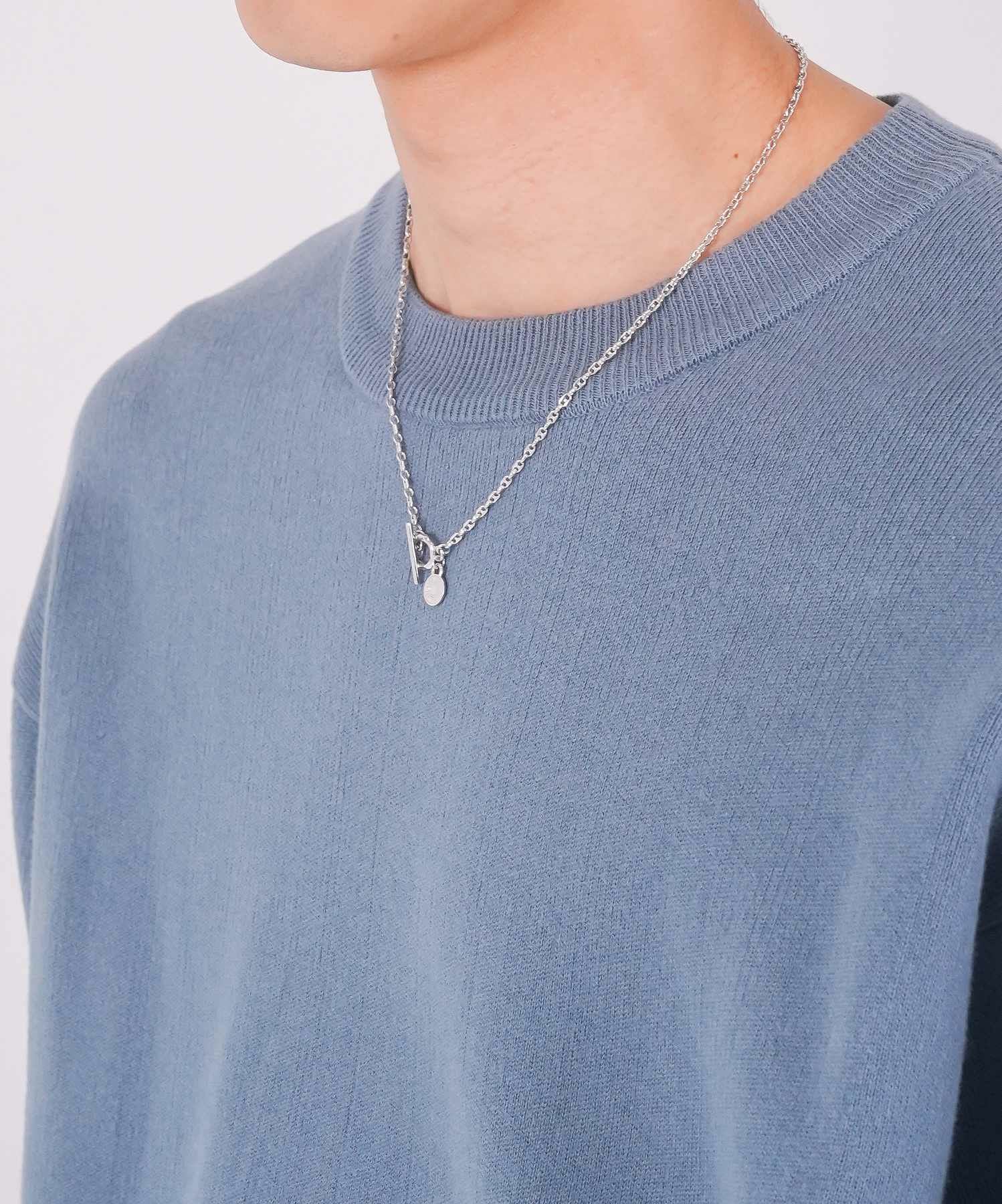 リファインドチェーンネックレス/マリン/シルバー925