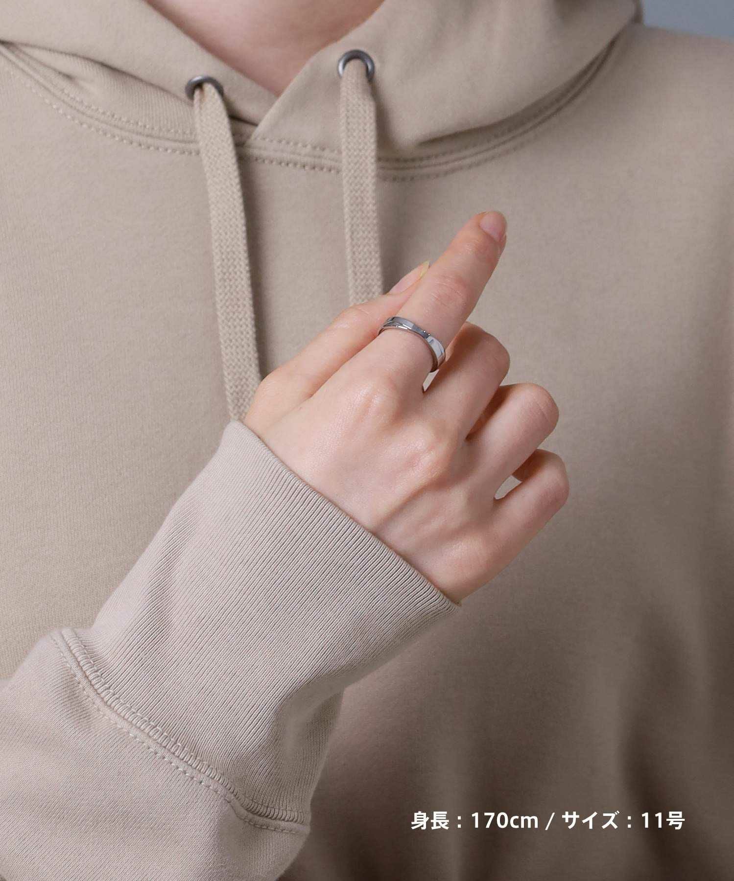 限定展開】“LH-1”クロスデザインリング（シルバー）/サージカル