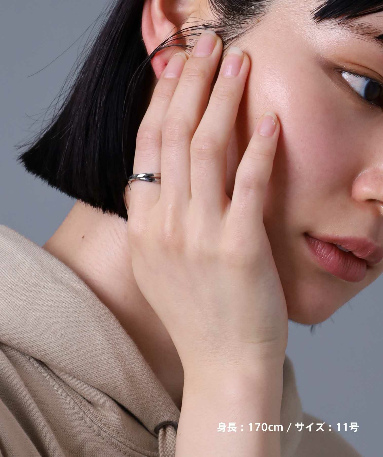 限定展開】“LH-1”カッティングデュアルリング/サージカルステンレス