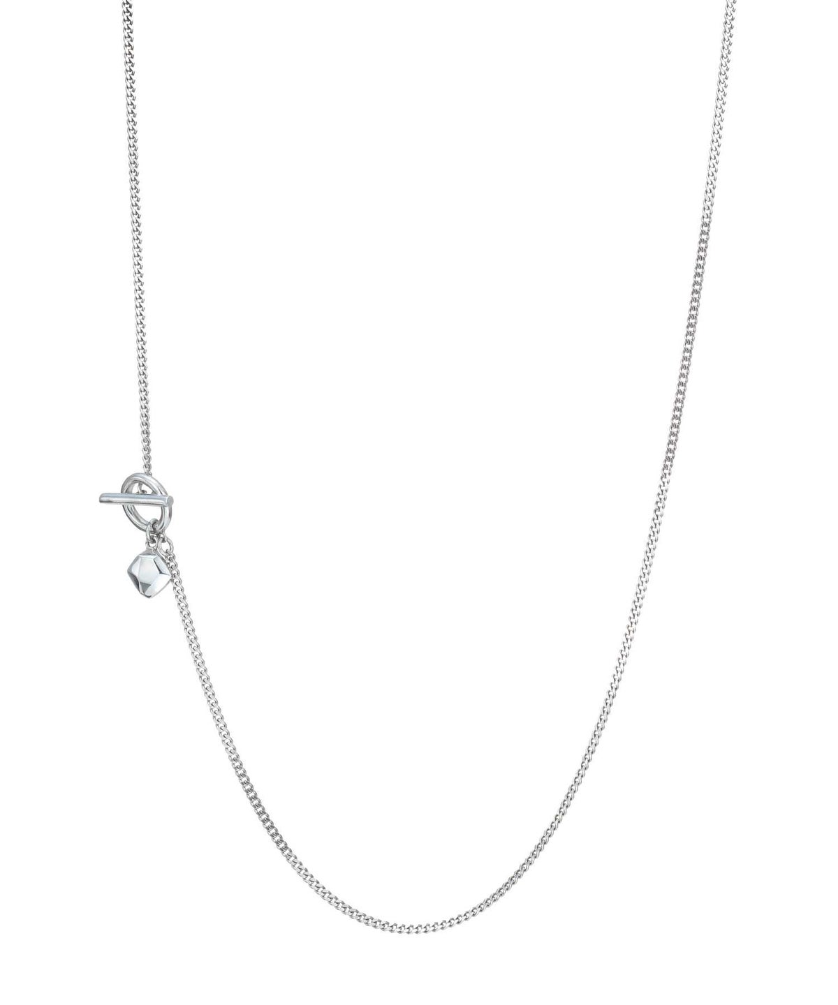 for Gift”ドロップドフラグメントチェーンネックレス/シルバー925 