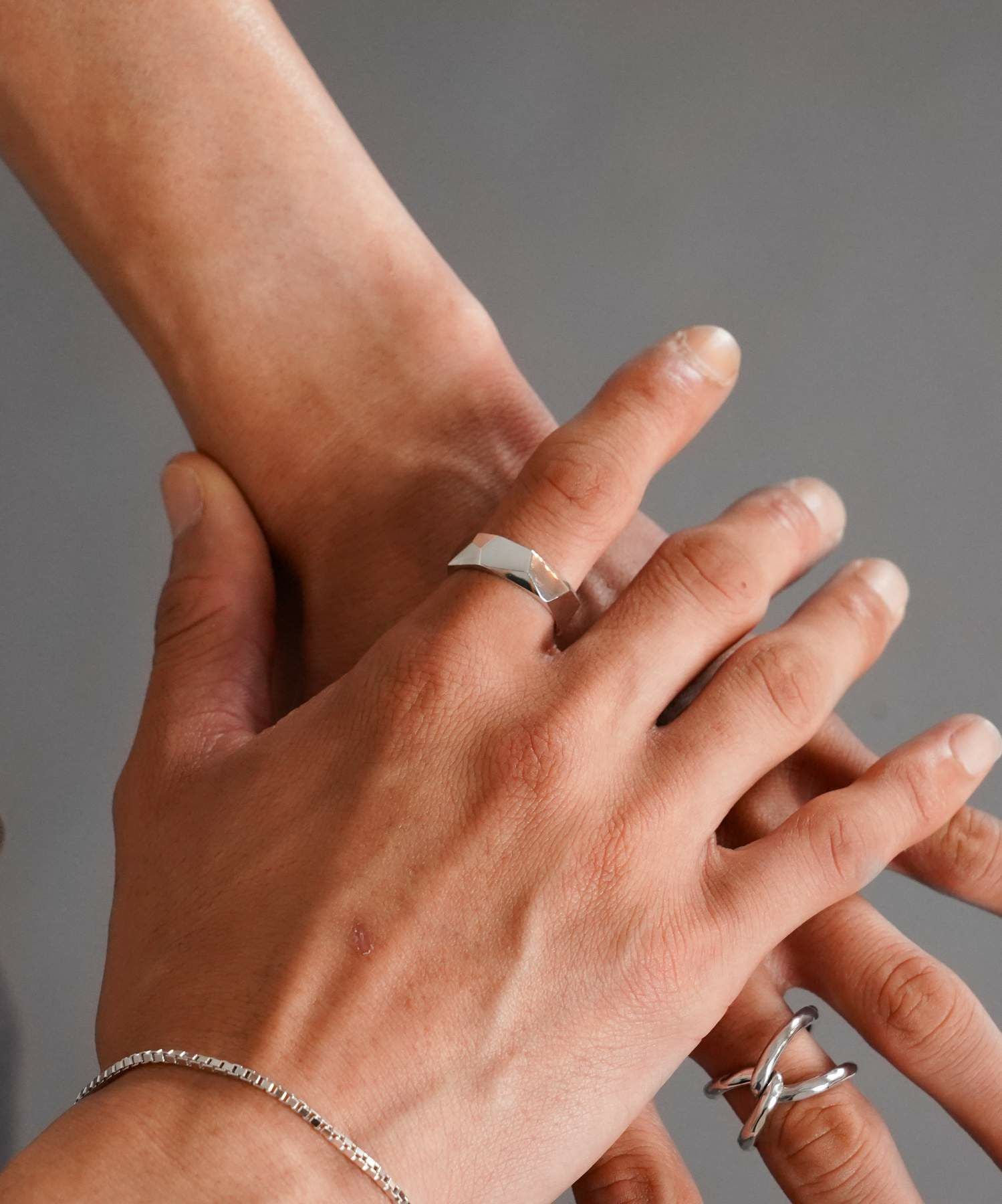 for Gift”フラグメントリング（6mm幅）/シルバー925 | LION HEART