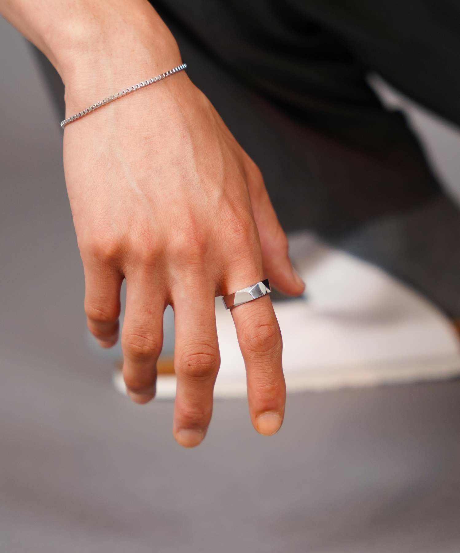 for Gift”フラグメントリング（6mm幅）/シルバー925 | LION HEART