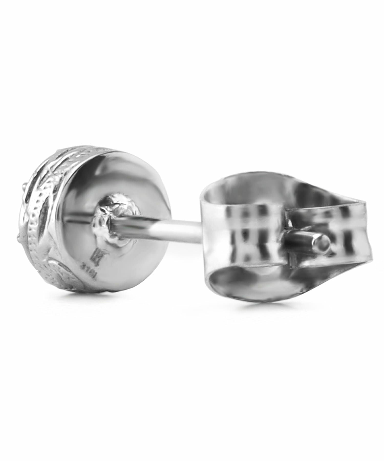 限定展開】“HAWAIIAN”ジルコニアスタッズピアス（シルバー