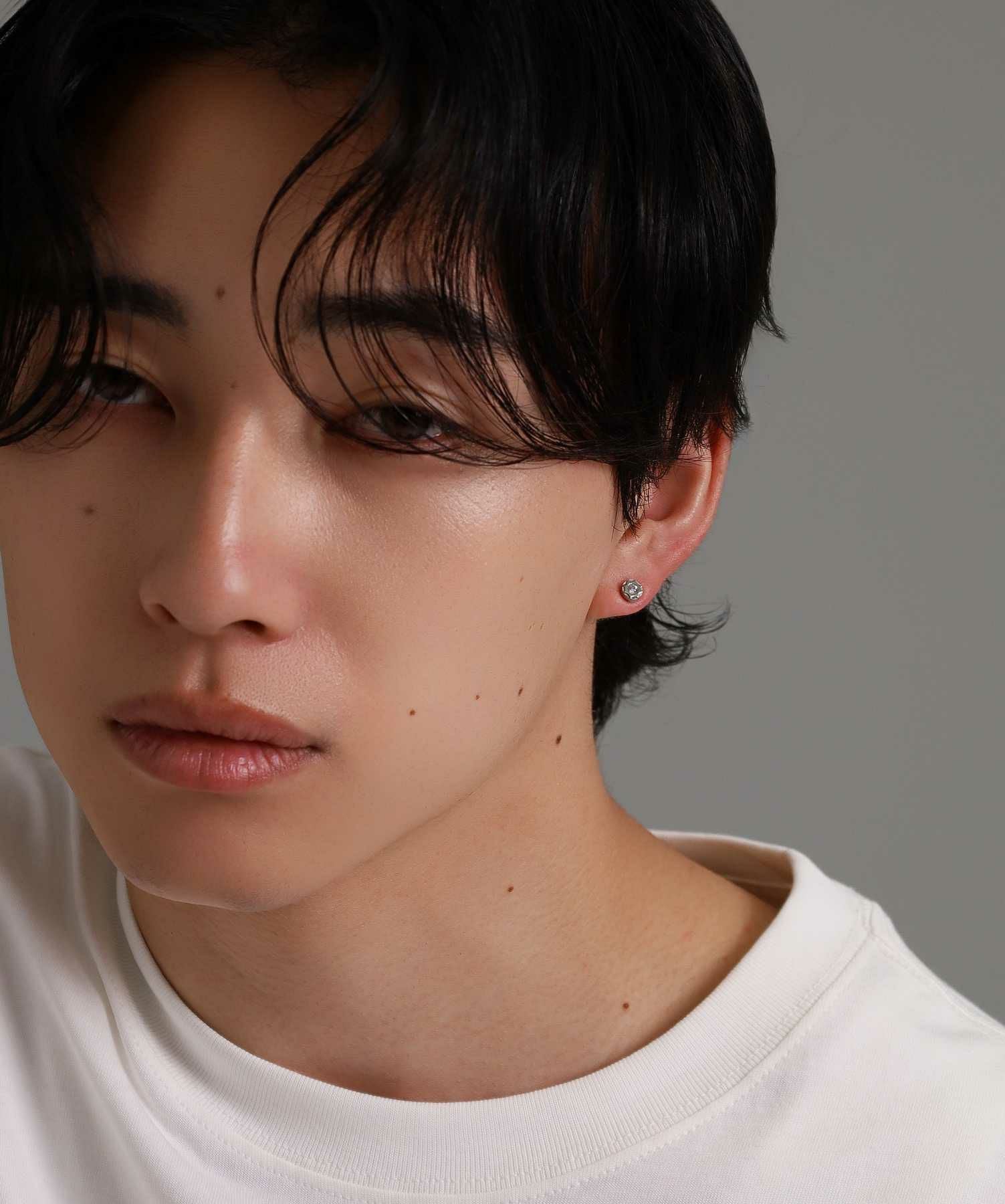 【限定展開】ハワイアンスタッズピアス/ジルコニア/サージカルステンレス316L（金属アレルギー対応）