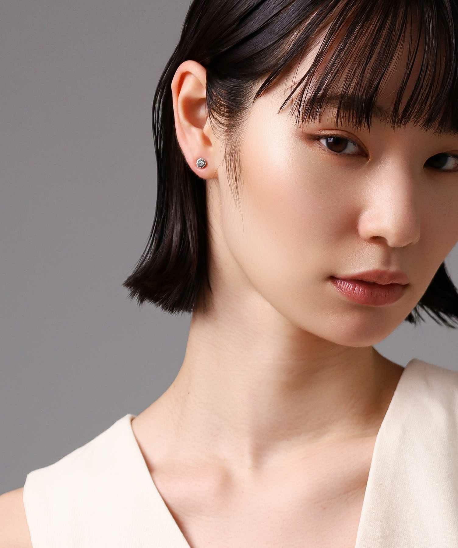 【限定展開】ハワイアンスタッズピアス/ジルコニア/サージカルステンレス316L（金属アレルギー対応）