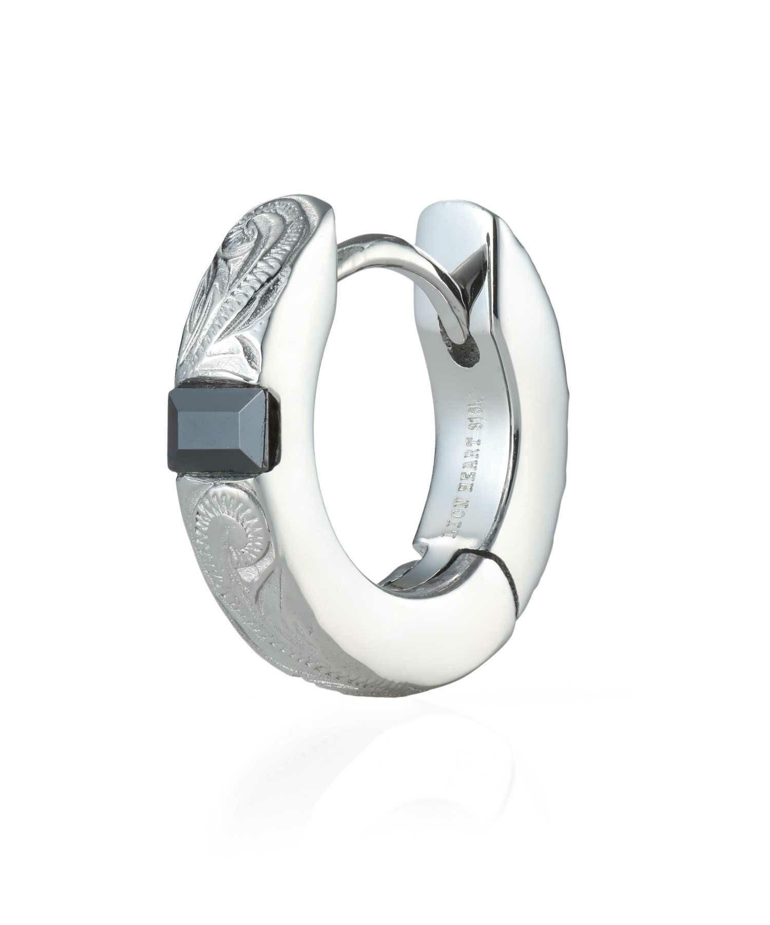 【限定展開】ハワイアンフープピアス/ストーン/サージカルステンレス316L（金属アレルギー対応）