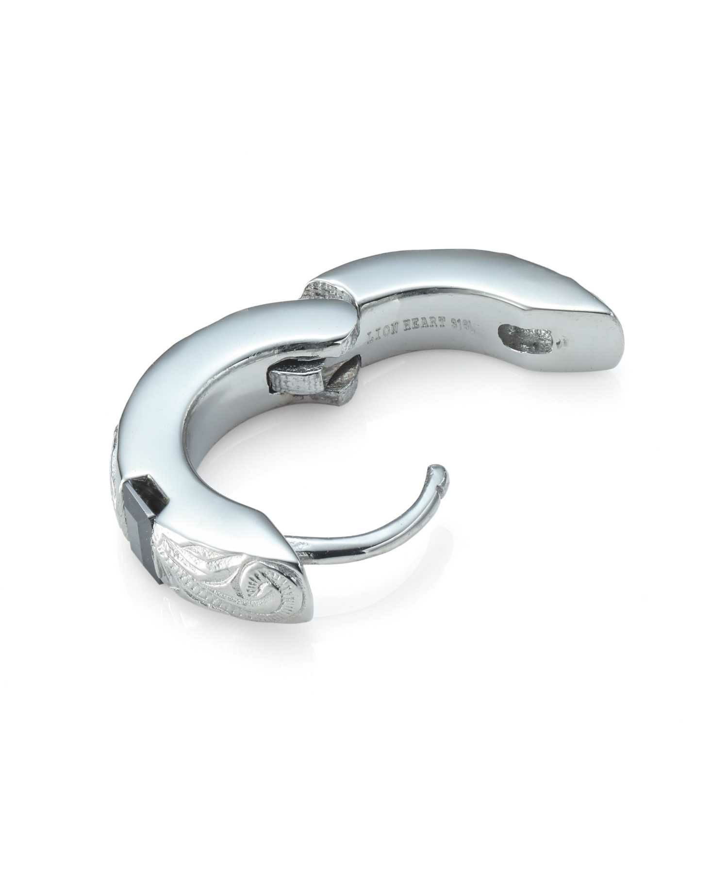 【限定展開】ハワイアンフープピアス/ストーン/サージカルステンレス316L（金属アレルギー対応）