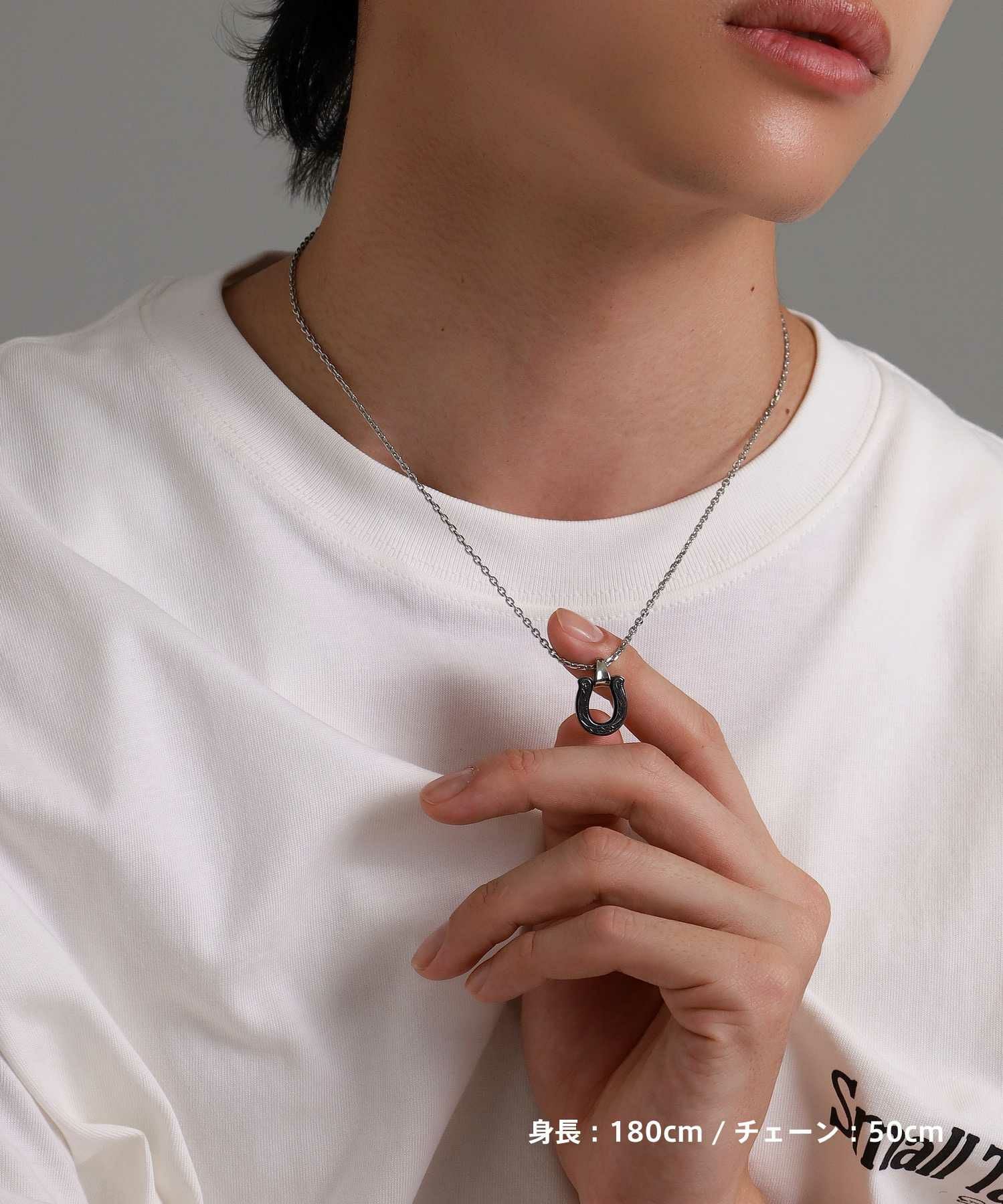 【WEB限定】ハワイアンホースシューネックレス/サージカルステンレス