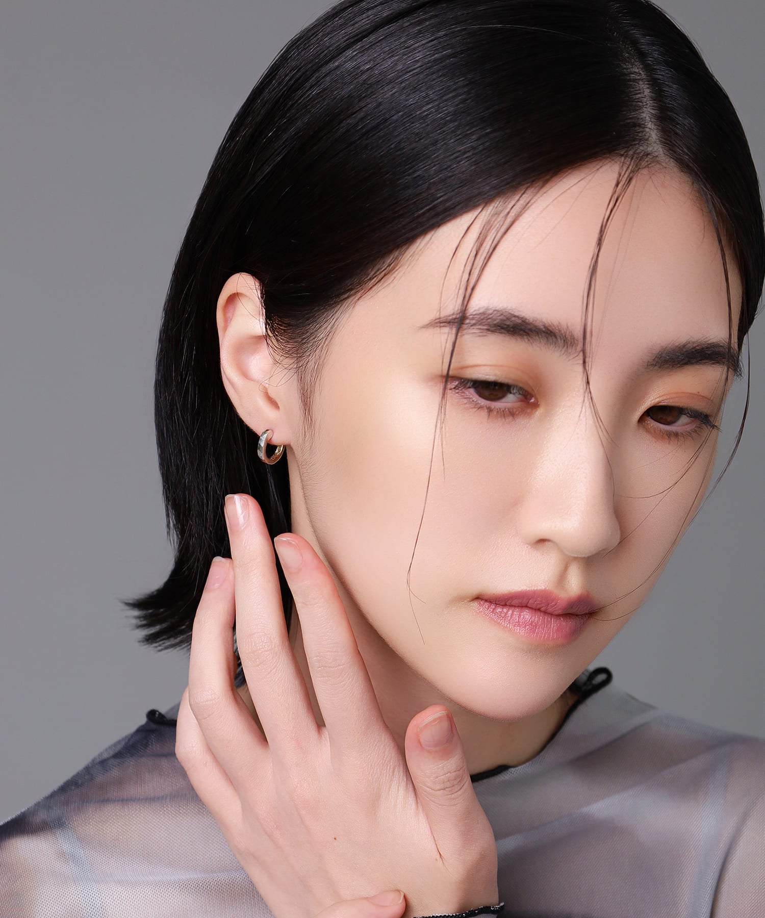 クロッシングピアス/シークレットヘリテイジSサイズ/シルバー925