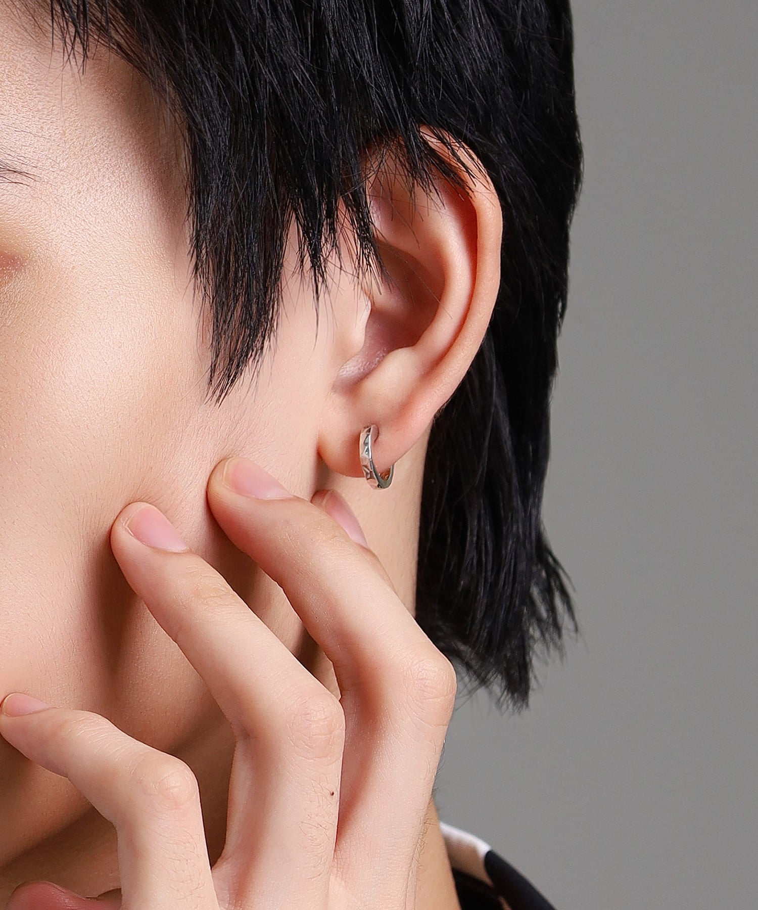 クロッシングピアス/シークレットヘリテイジSサイズ/シルバー925