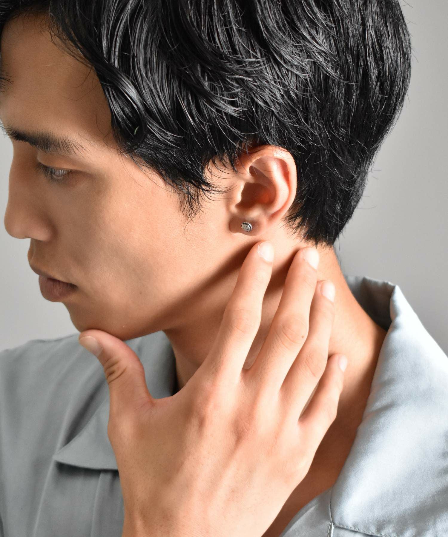  “LEO”スタッズピアス(wink)/シルバー925