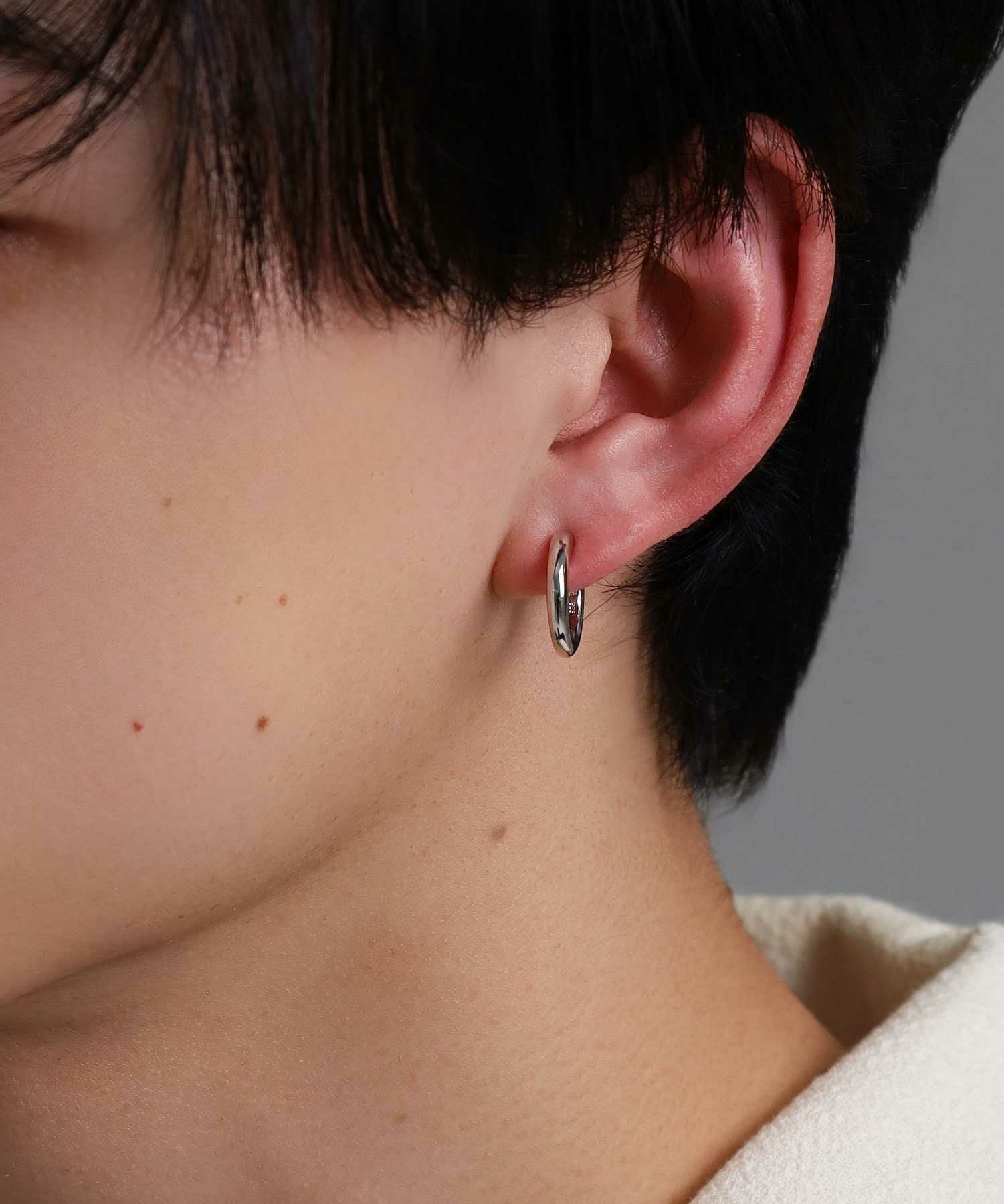 シルバーイヤリング/プレーン/シルバー925