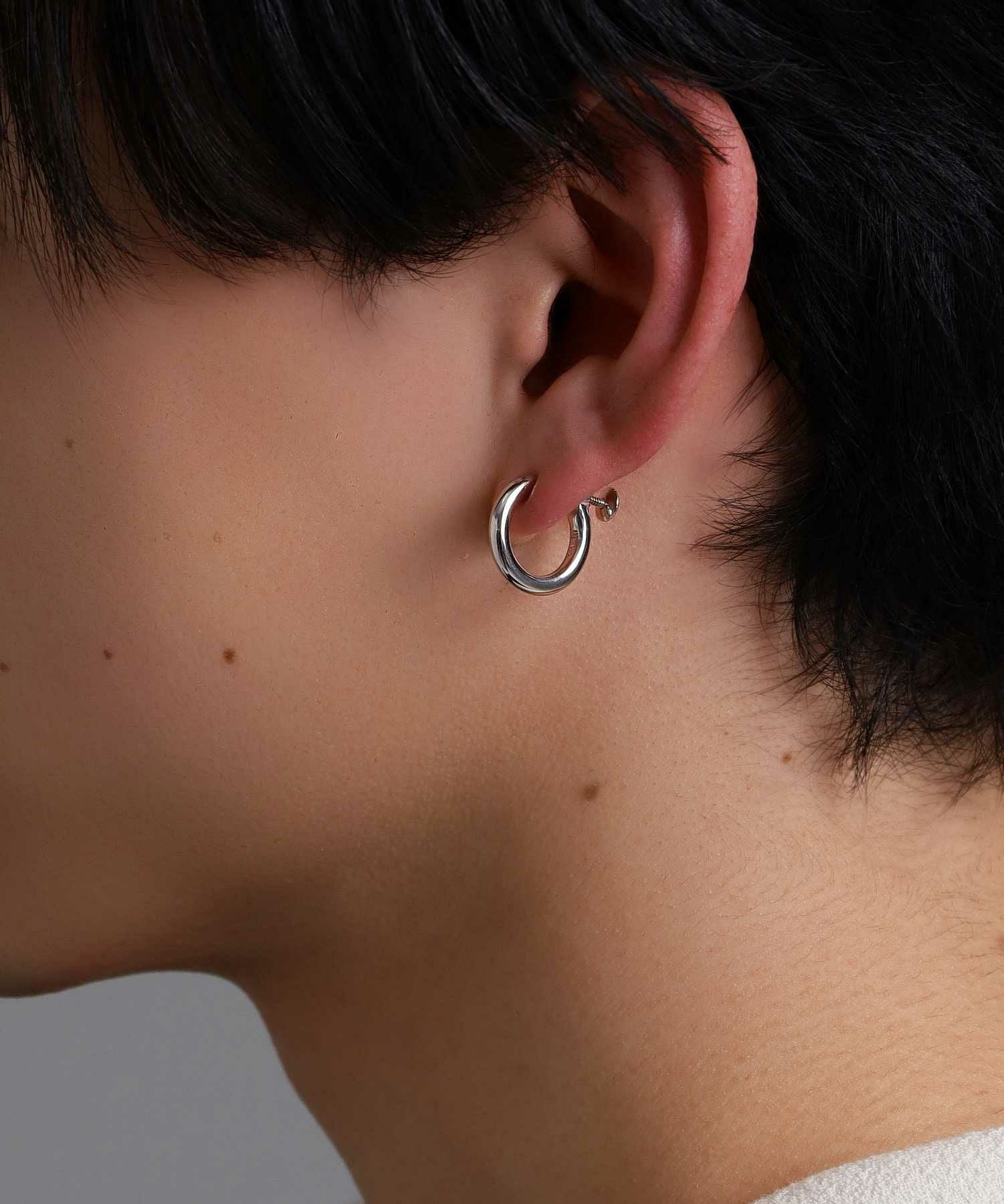 シルバーイヤリング/プレーン/シルバー925