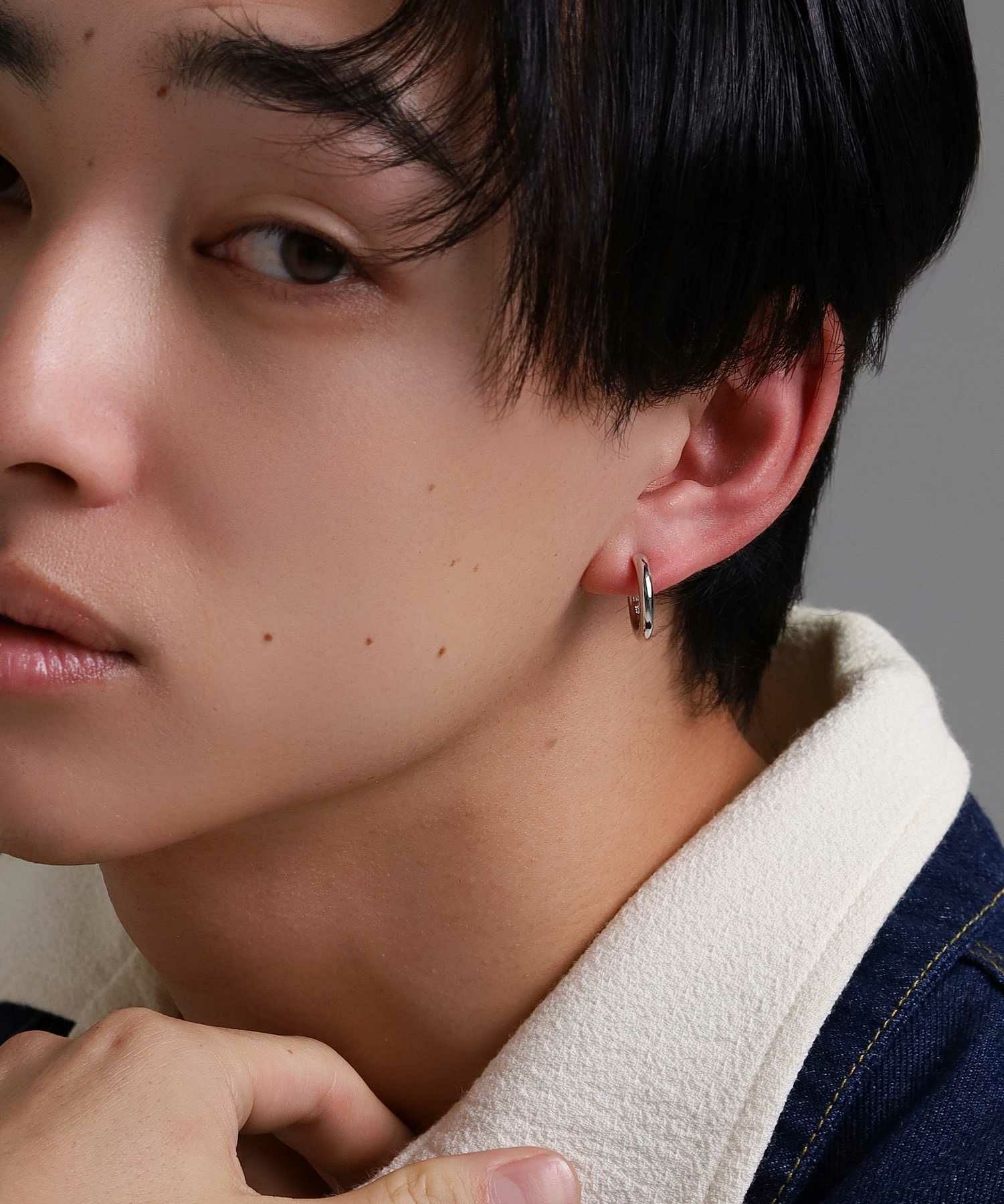 シルバーイヤリング/プレーン/シルバー925