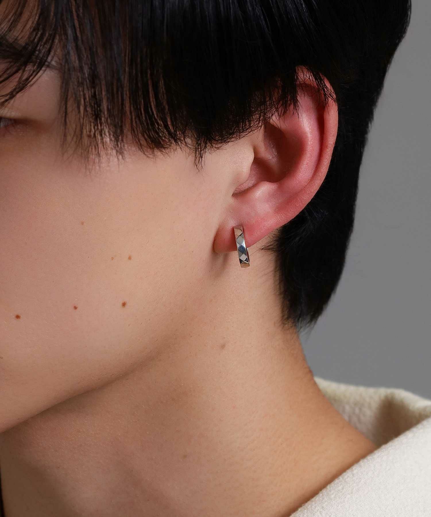 シルバーイヤリング/カッティング/シルバー925