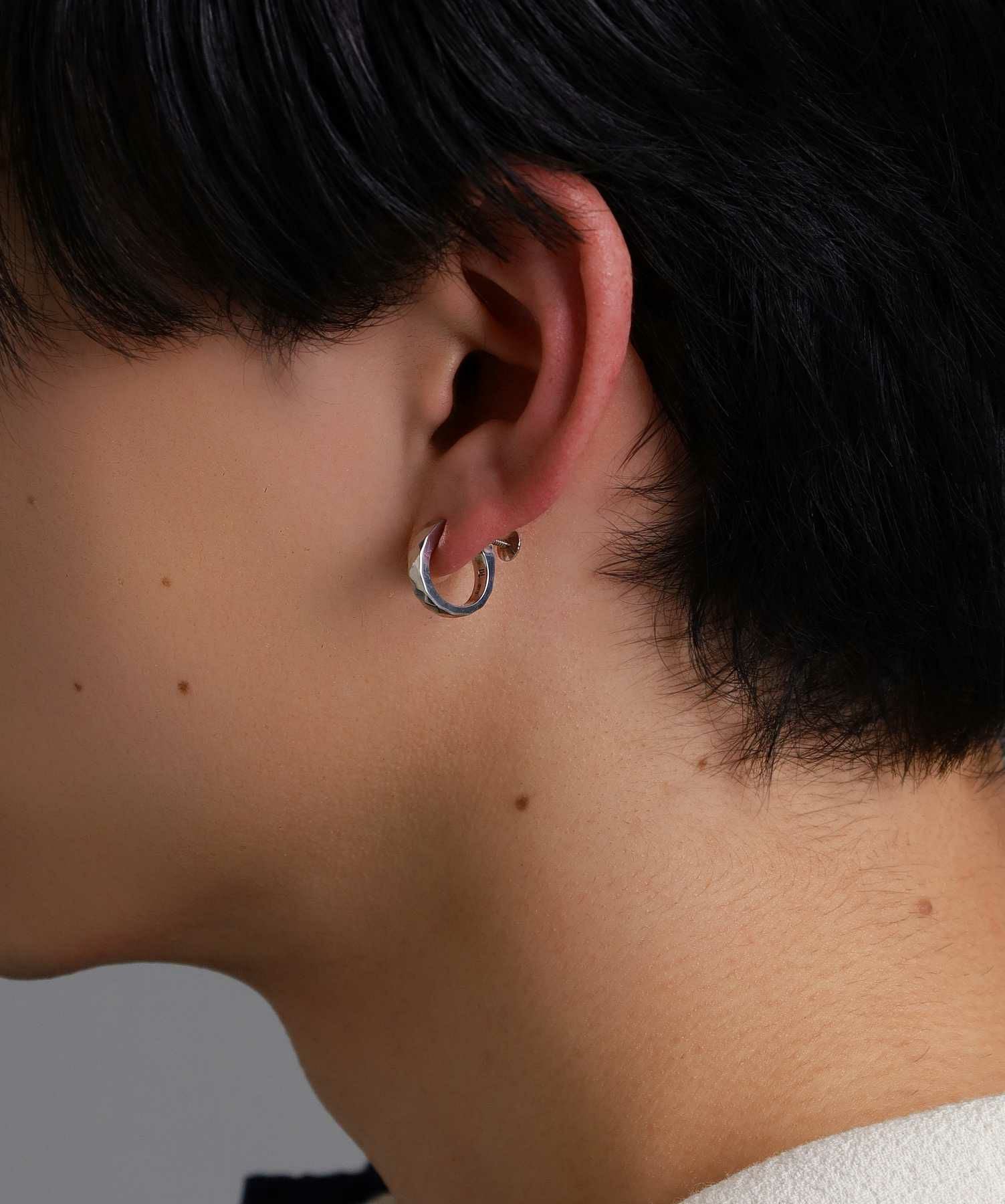 シルバーイヤリング/カッティング/シルバー925