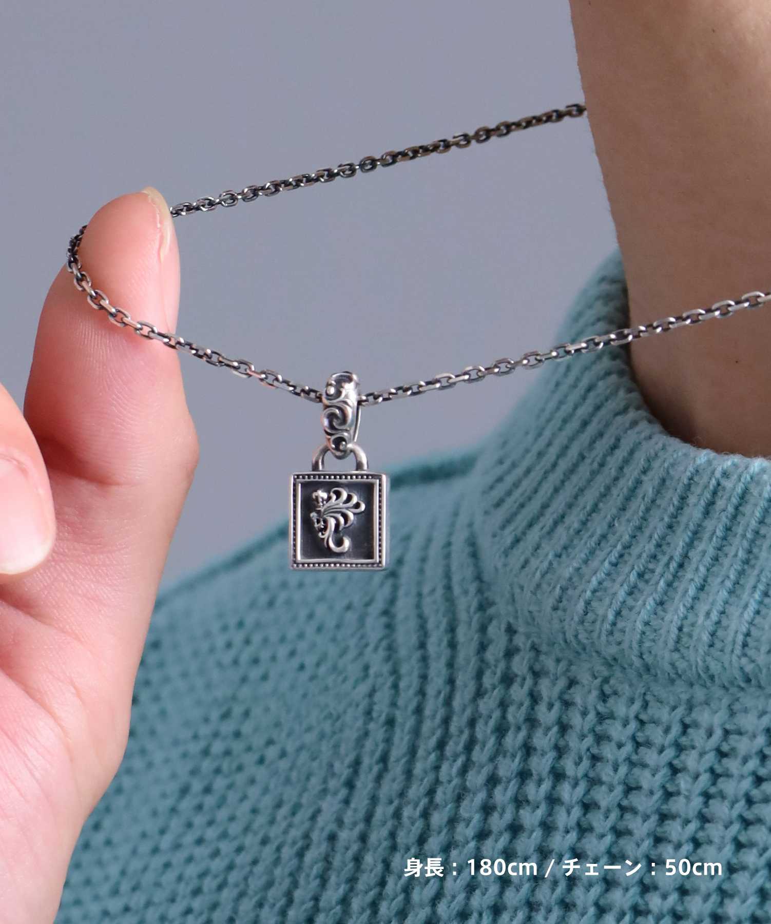 フレームドハウルネックレス/シルバー925 | LION HEART STORE