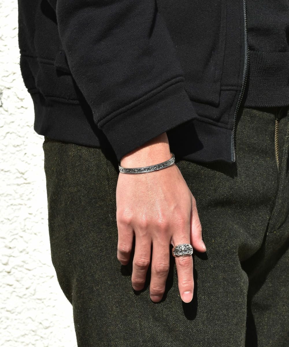 HOWL”タテガミハウルバングル/シルバー925 | LION HEART STORE