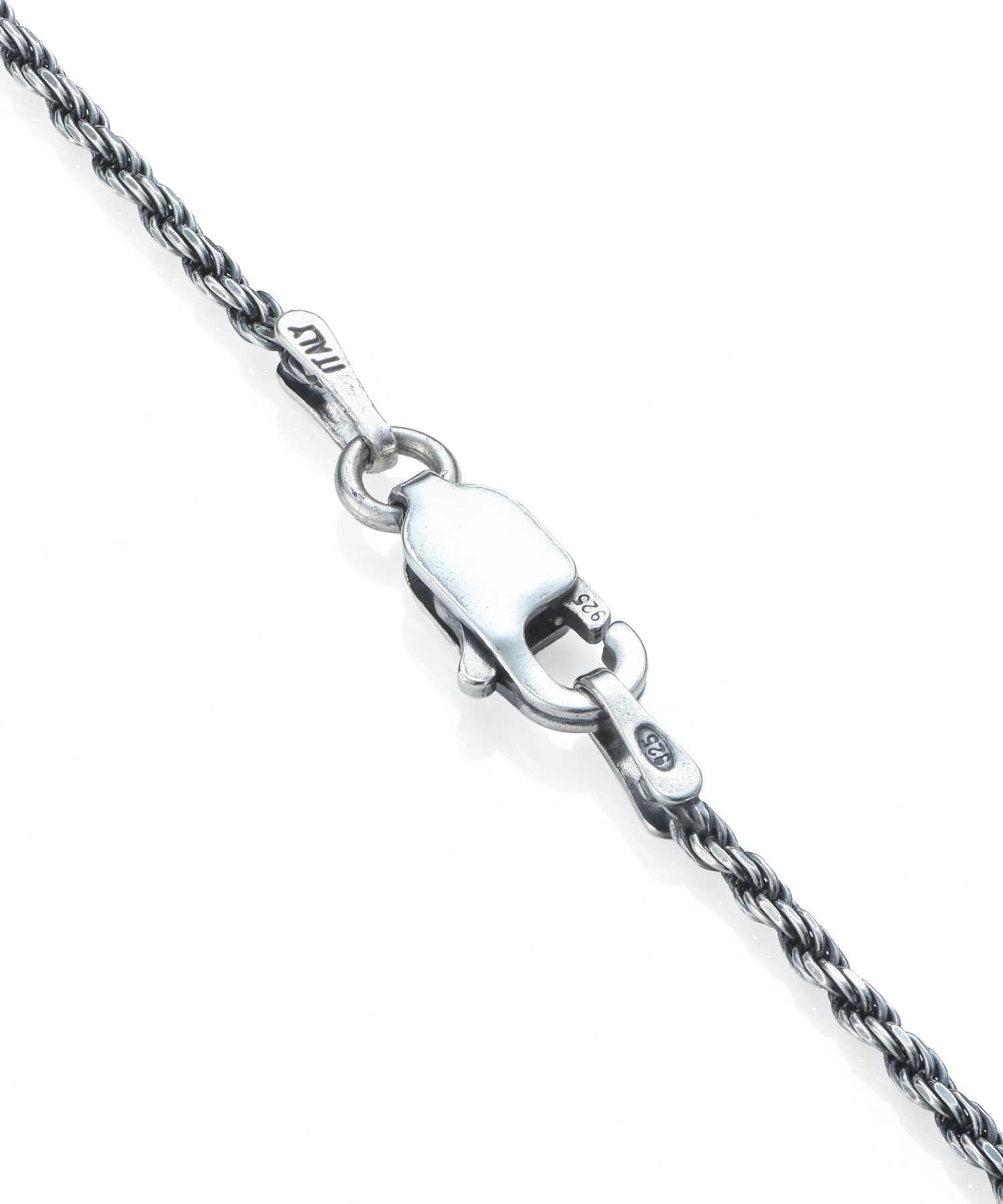 スモールシルバーチェーンネックレス/ロープ/シルバー925 | LION HEART