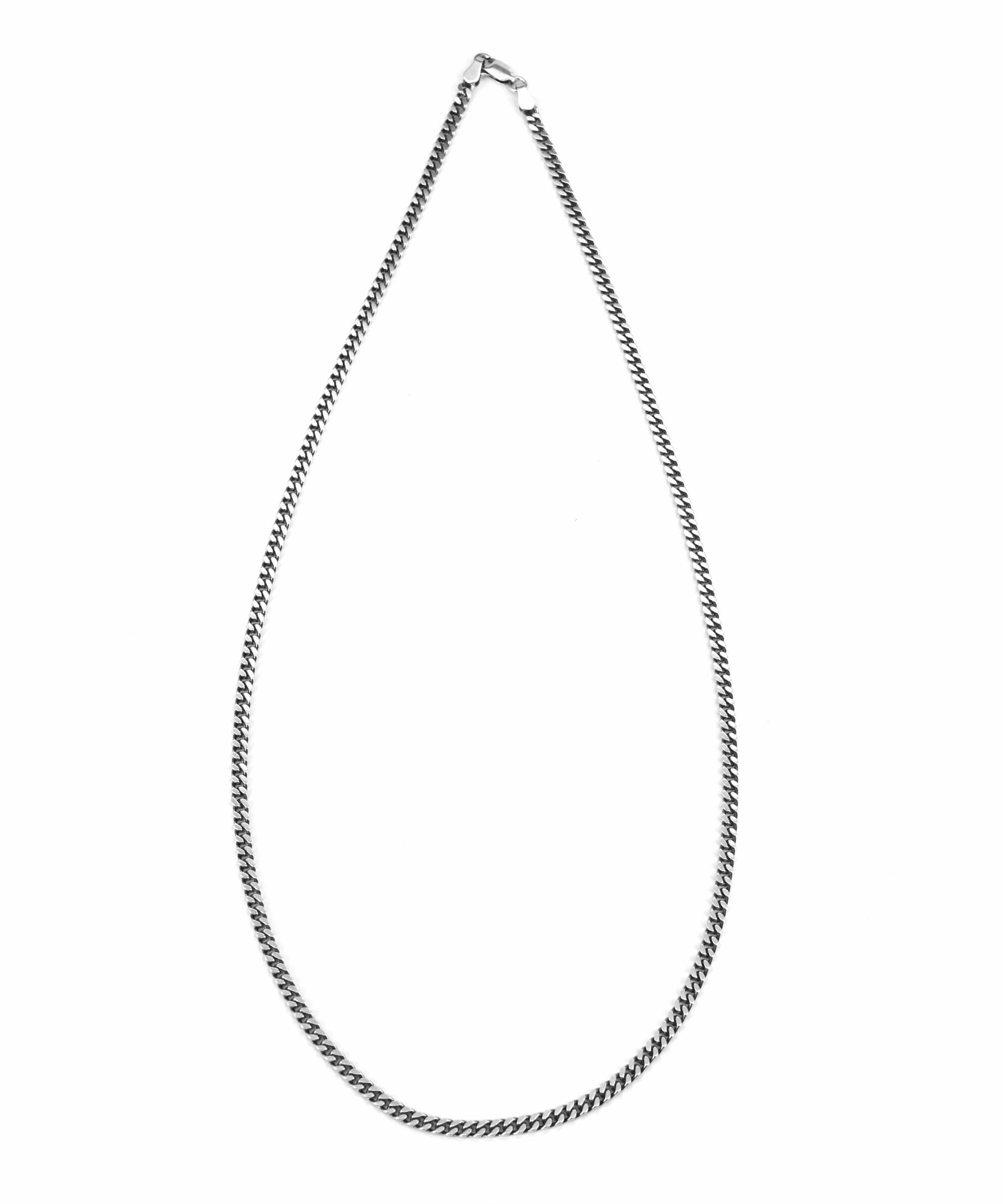 ラージシルバーチェーンネックレス/喜平/シルバー925