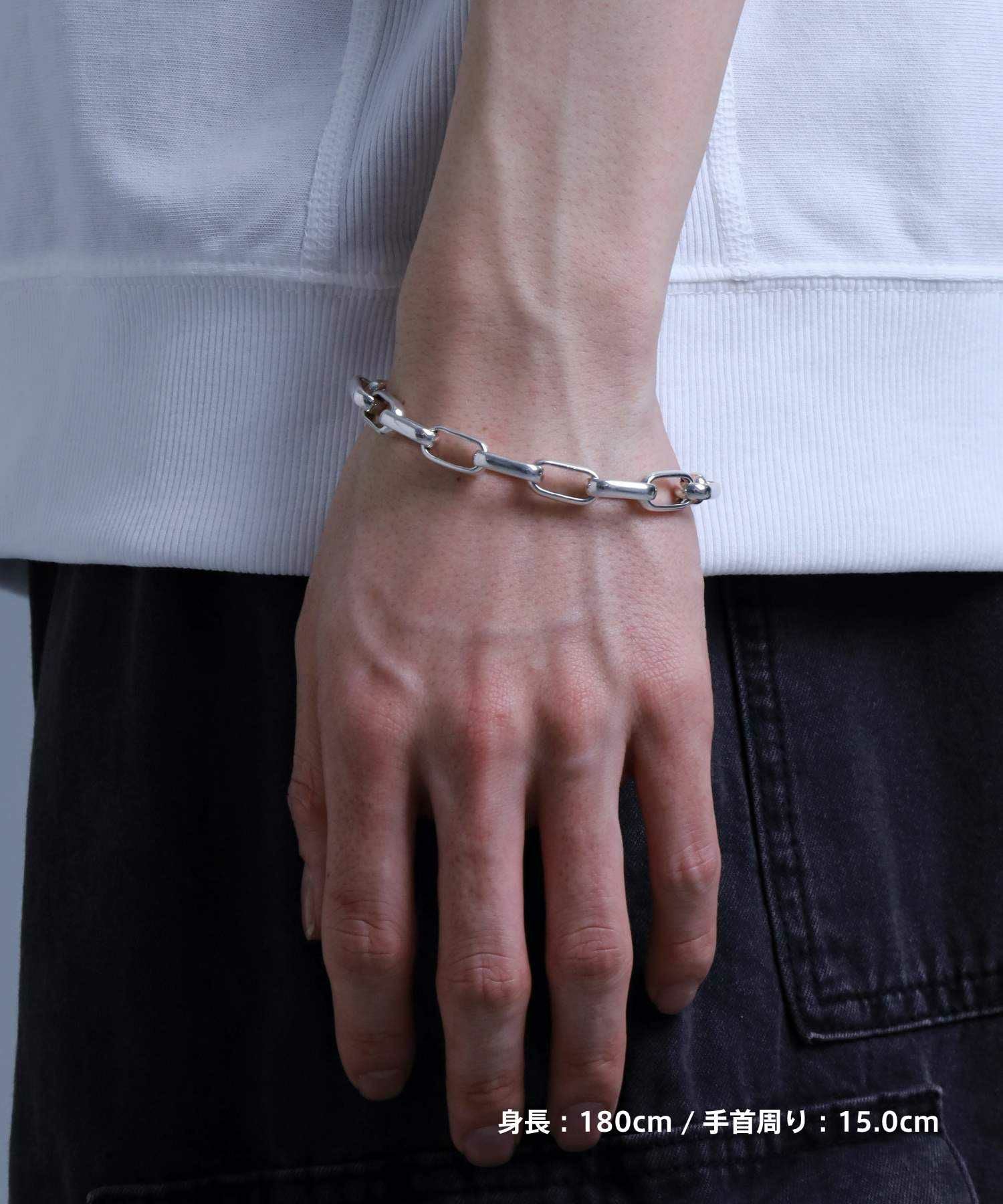 ラウンデッドファットブレスレット/シルバー925 | LION HEART STORE