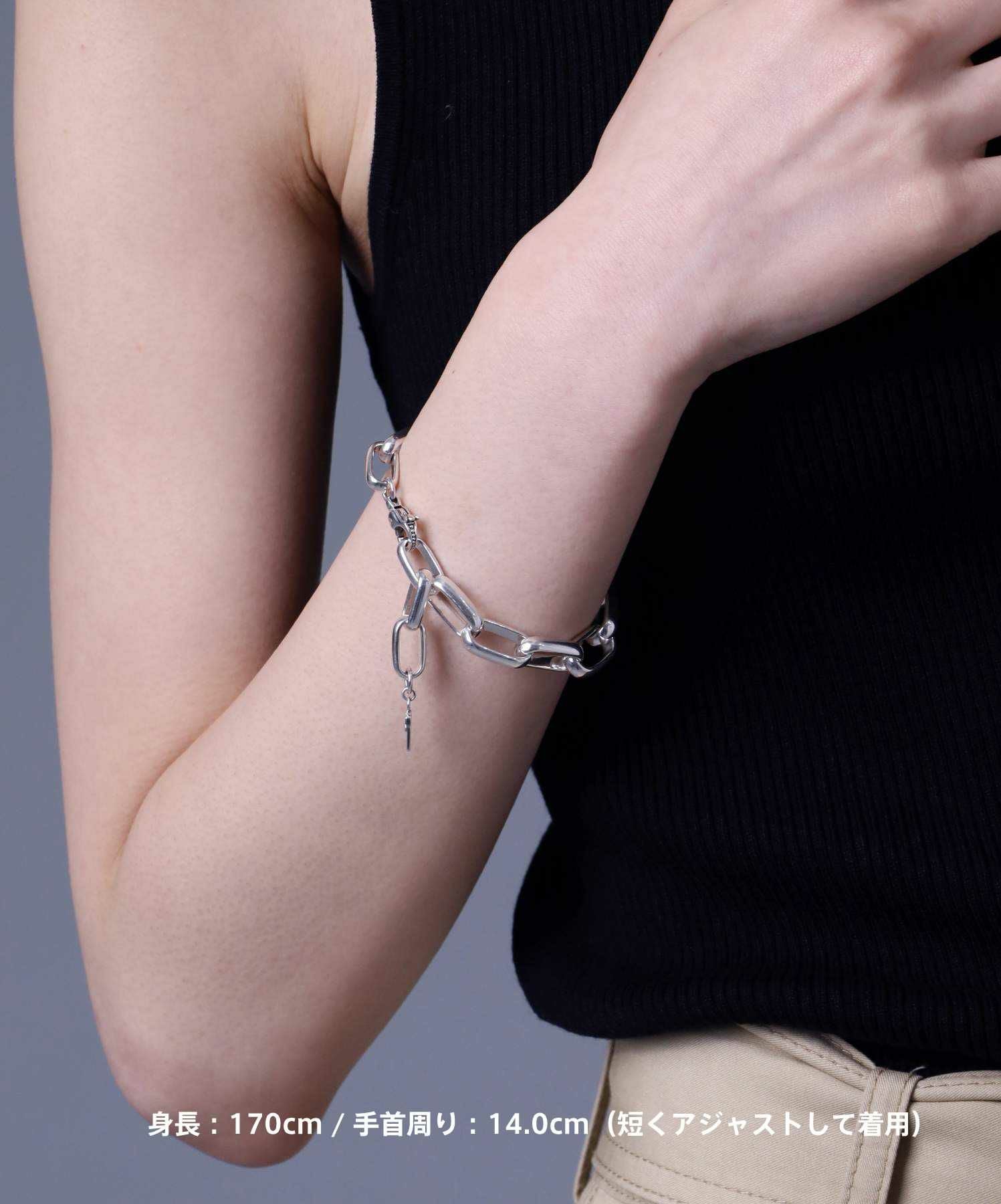 ラウンデッドファットブレスレット/シルバー925 | LION HEART STORE