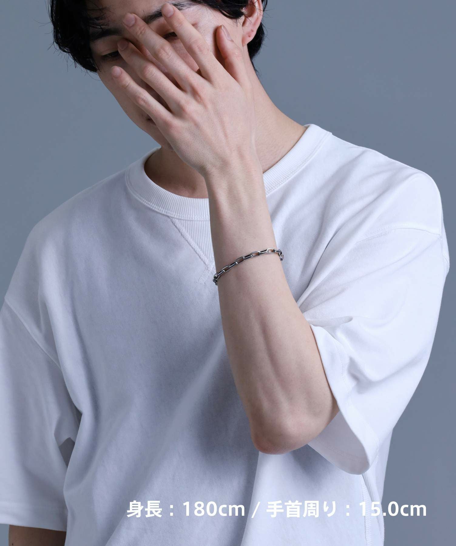 ラウンデッドスポーツブレスレット/シルバー925 | LION HEART STORE