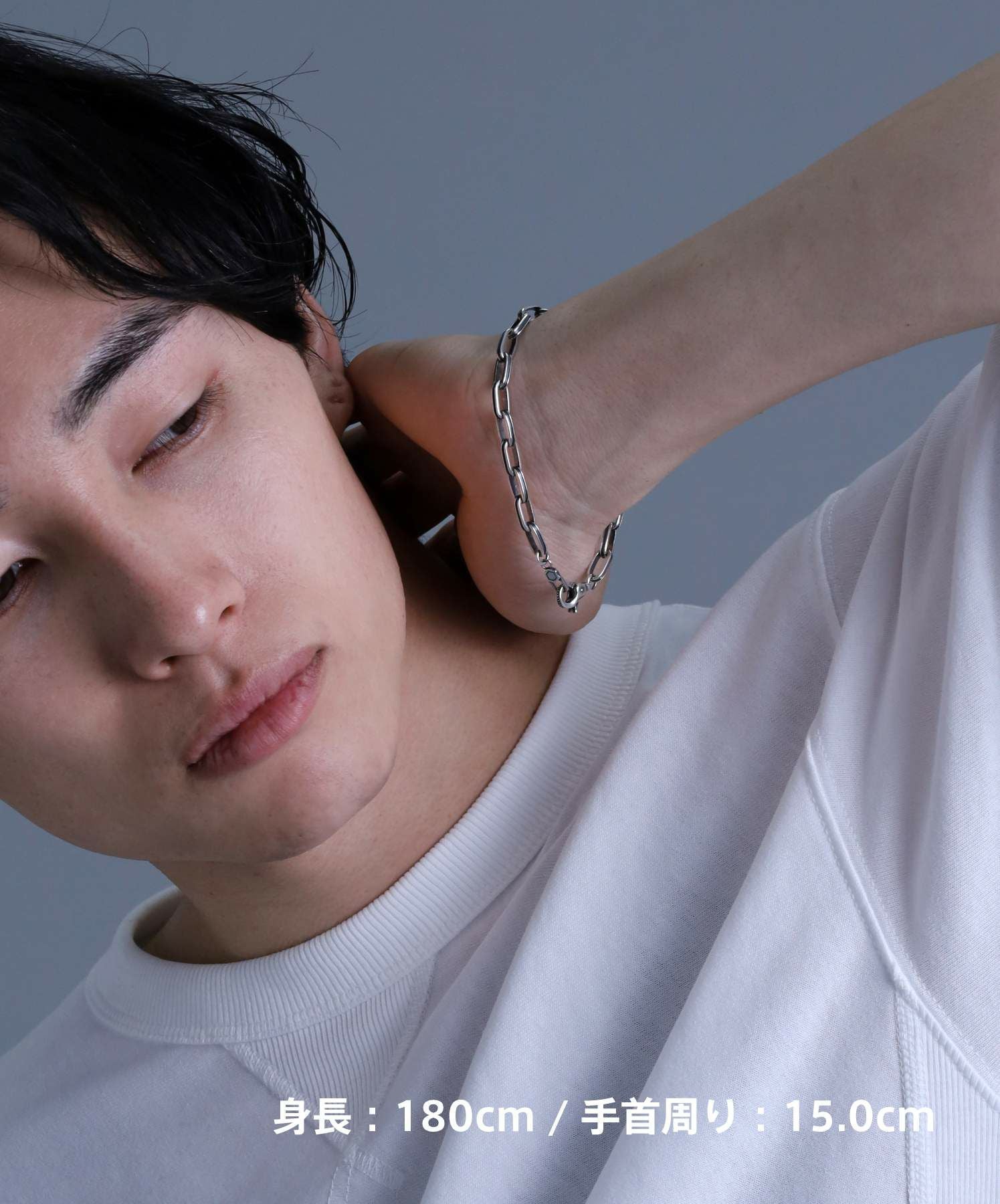 ラウンデッドスポーツブレスレット/シルバー925 | LION HEART STORE