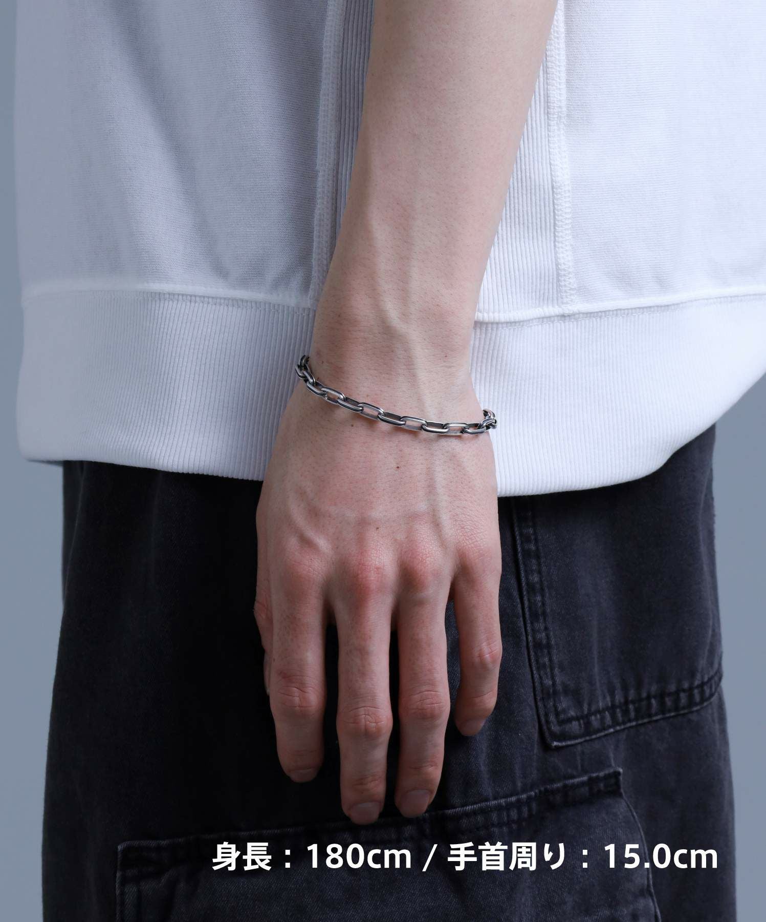 ラウンデッドスポーツブレスレット/シルバー925 | LION HEART STORE