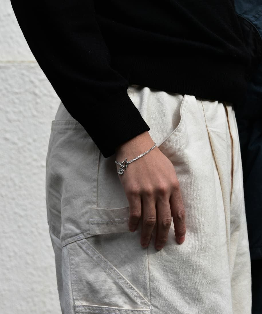 リファインドチェーンブレスレット/フランコ/シルバー925 | LION HEART