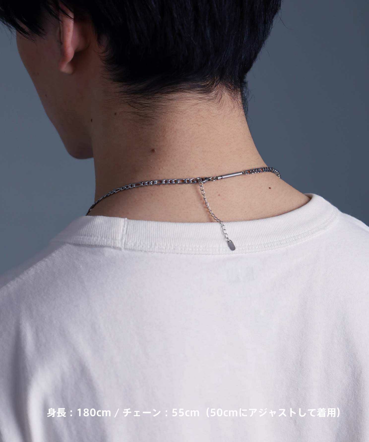 限定展開】“LH-1”スレンダリーチェーンネックレス（フィガロ