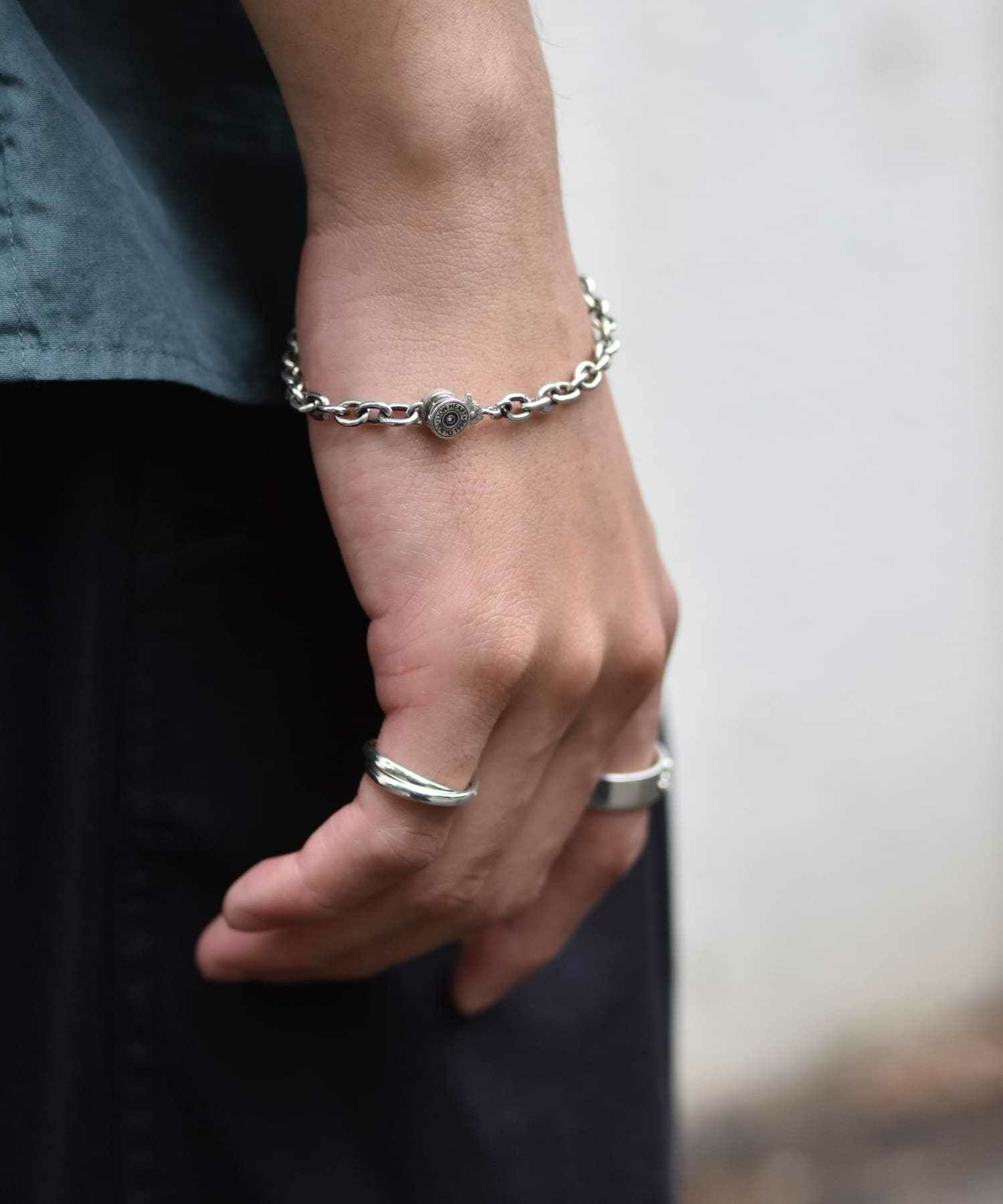 クラシックサークルロゴブレスレット/シルバー925 | LION HEART STORE