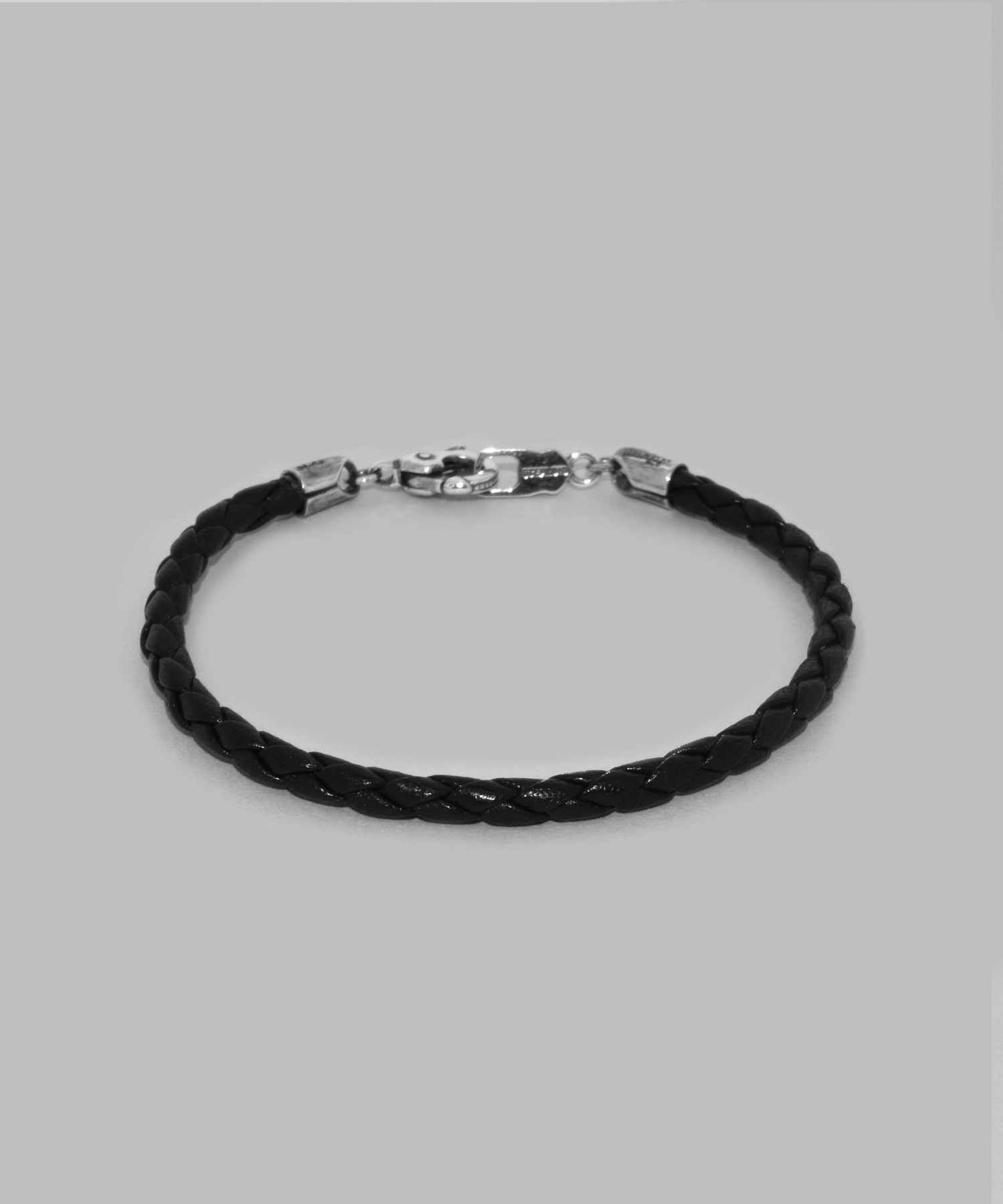 LHクラスプレザーブレスレット/シングル/シルバー925 | LION HEART