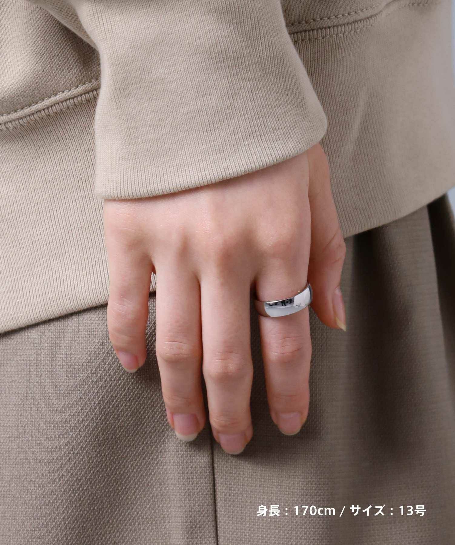 限定展開】“LH-1”ハーフラウンドリング/サージカルステンレス（金属